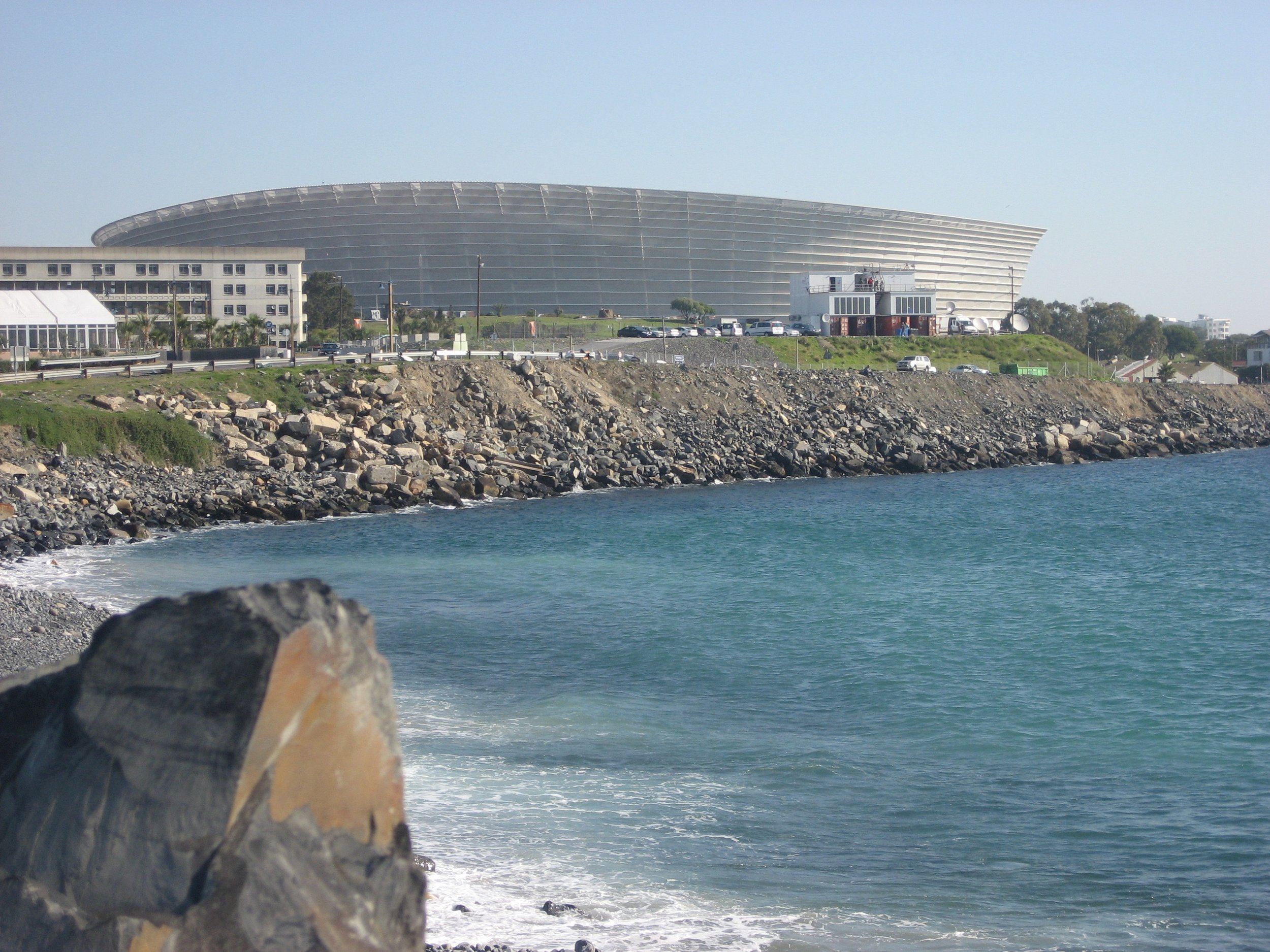 Green Point Stadium from the Waterfront Village