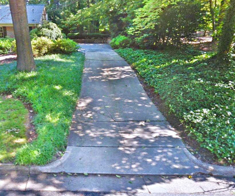 The Deerwood Dr. Driveway (Photo: Google Maps)