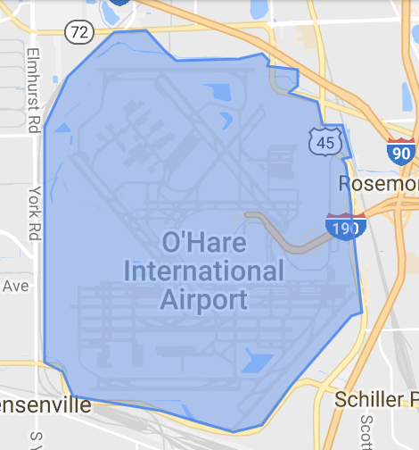Google AdWords Targeting Map