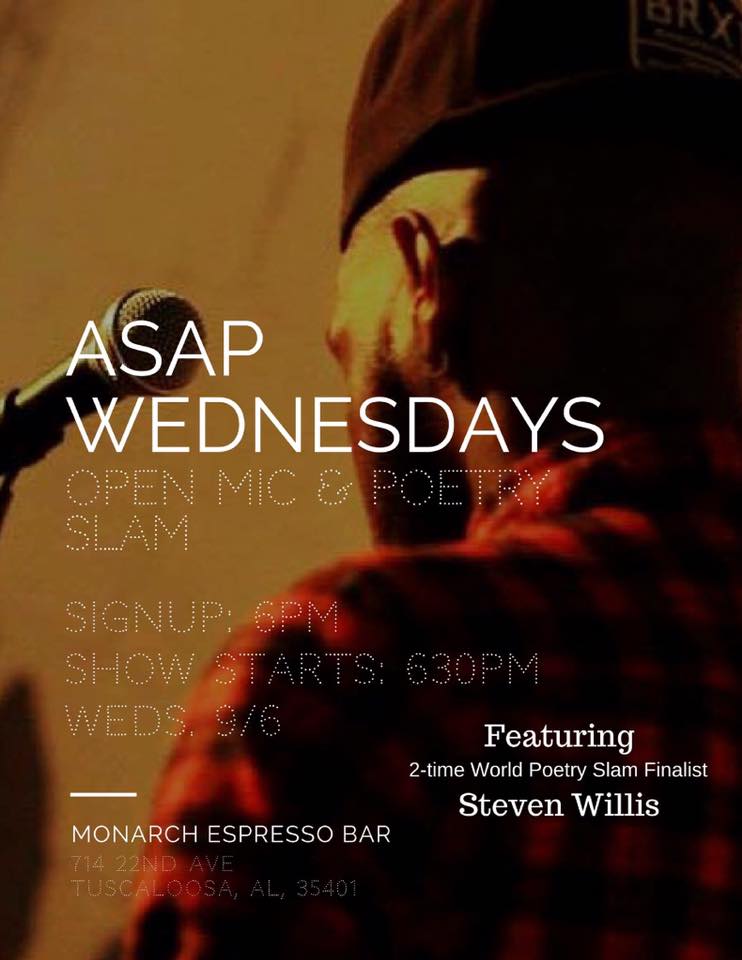 ASAP Wednesdays Open Mic & Poetry Slam