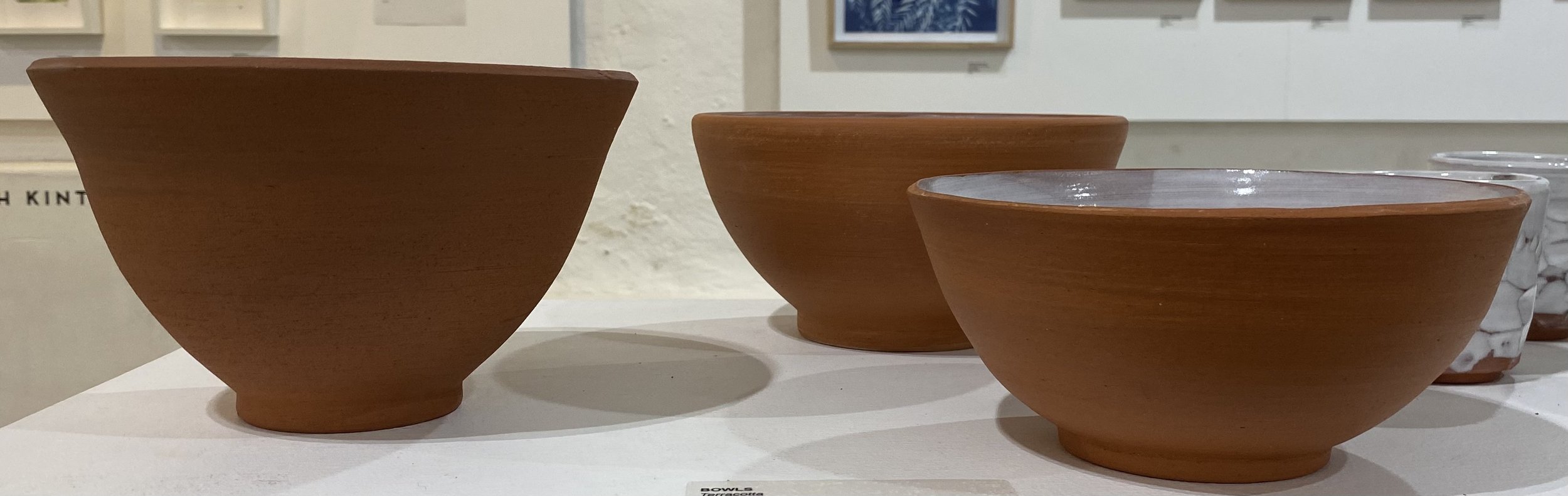  BOWLS     Terracotta   Mandy Walker  $75 each