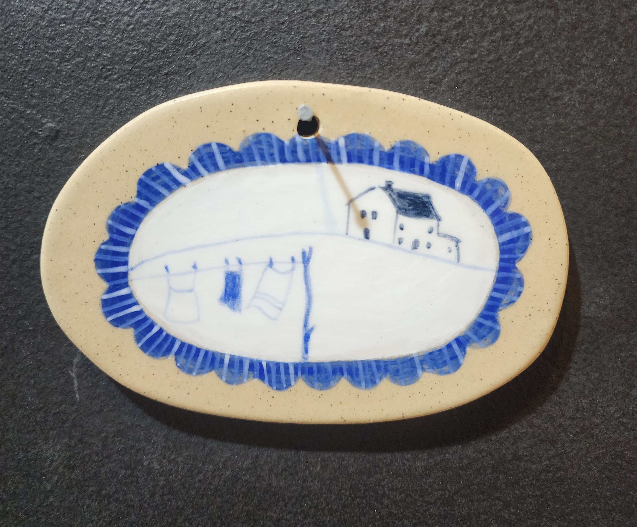  LARGE WALL TILES, NO.14     Ceramic    Story Street Ceramics  $65 SOLD