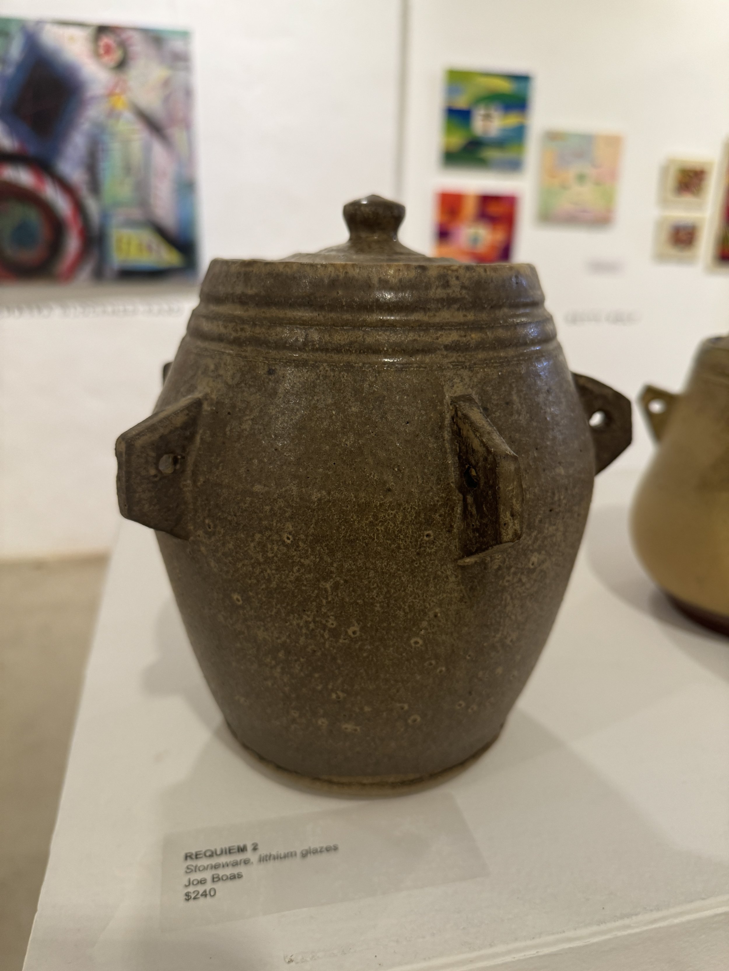 Requiem 2, Stoneware, Lithium Glazes, Joe Boas, $240