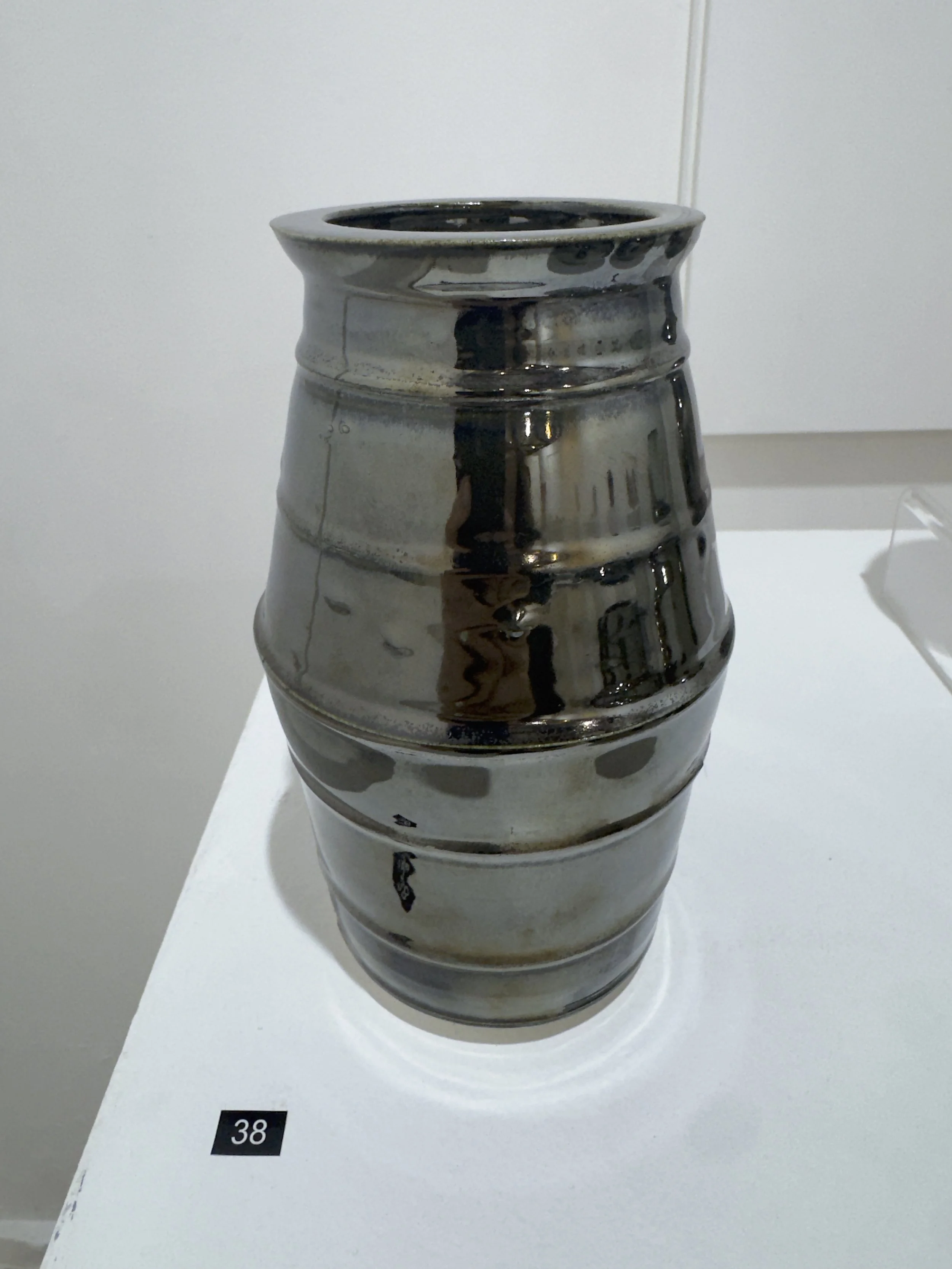  NO.38, CHROME ANGULAR VASE   Kate Pressler   $149