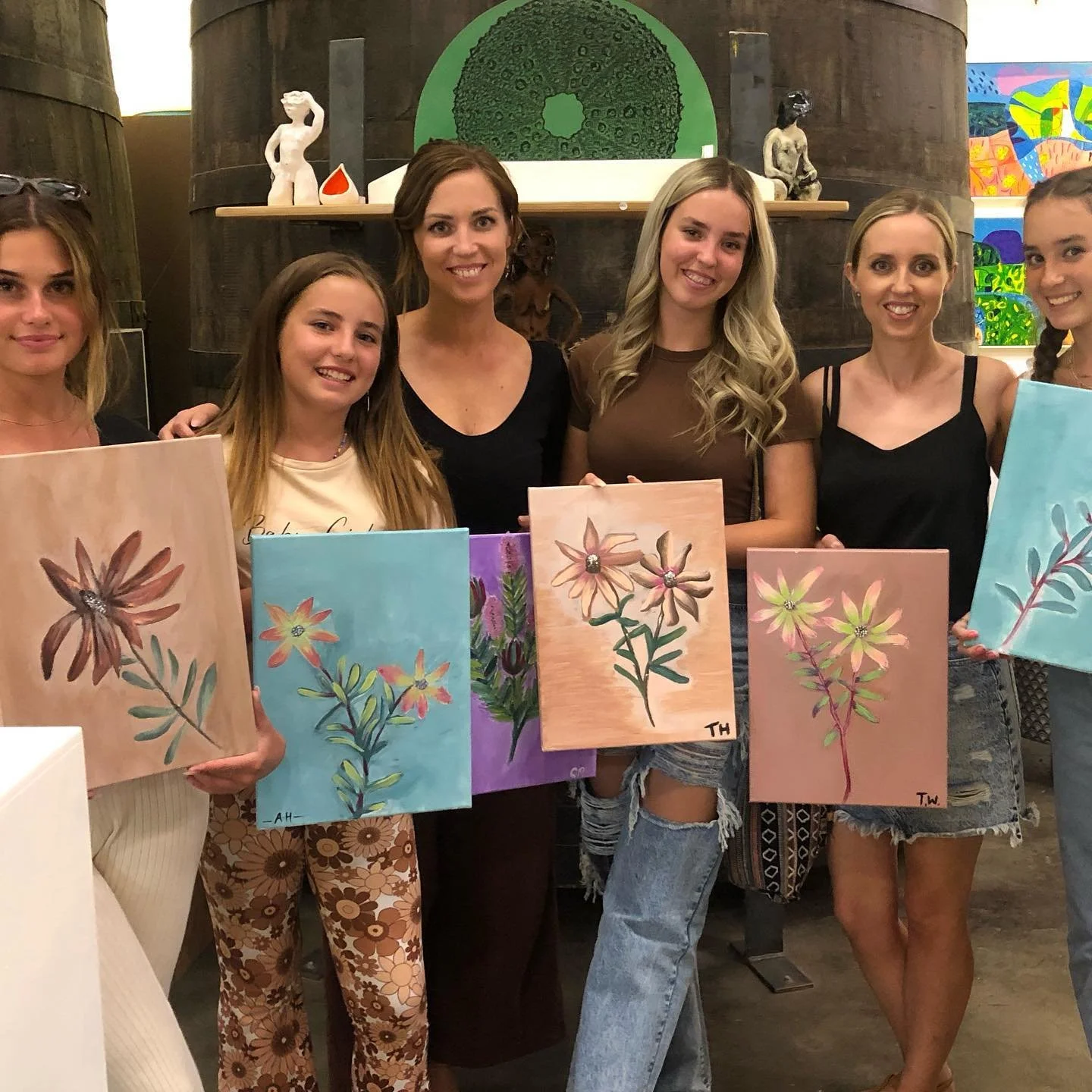 Paint and Sip in McLaren Vale - Join us at Fleurieu Arthouse for an Evening of Art and Wine