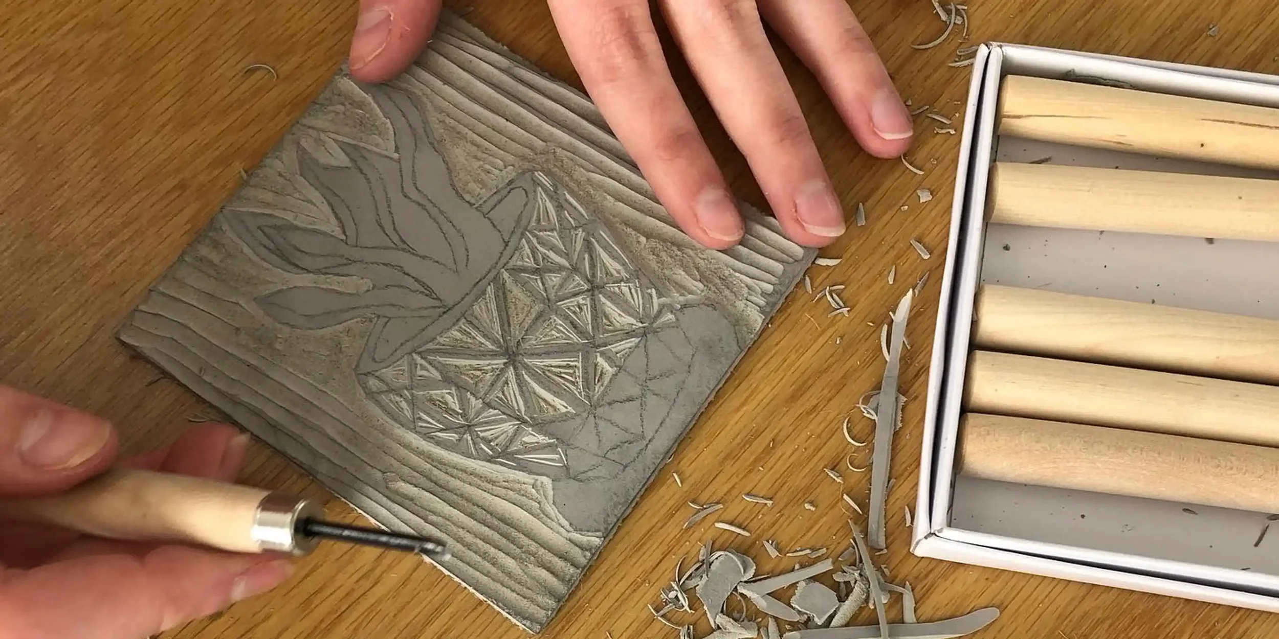 WORKSHOP ||Linocut Printmaking on Paper & Fabric
