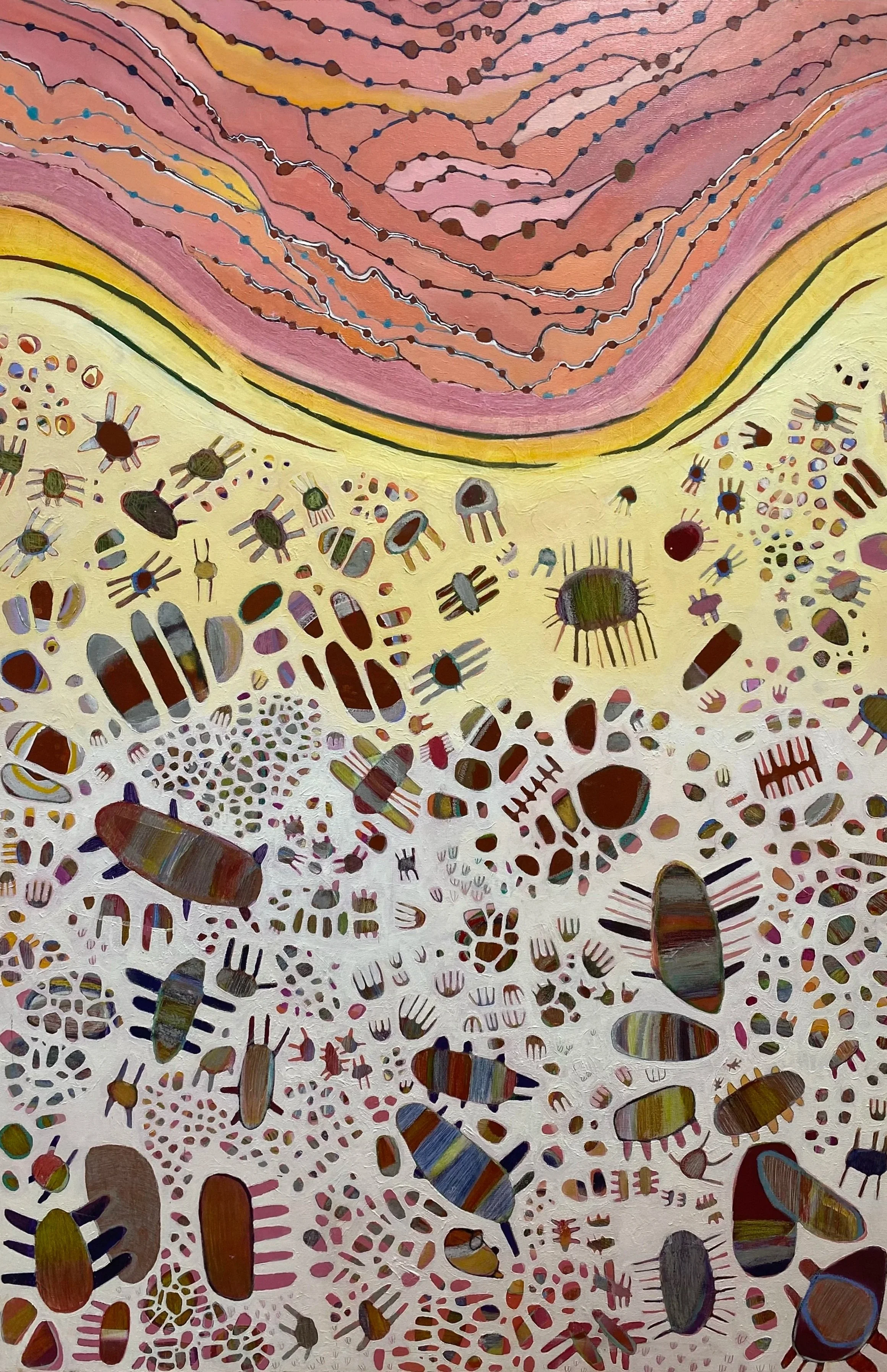  SPRING     Oil on canvas   102x152cm  Chris Small  $3200