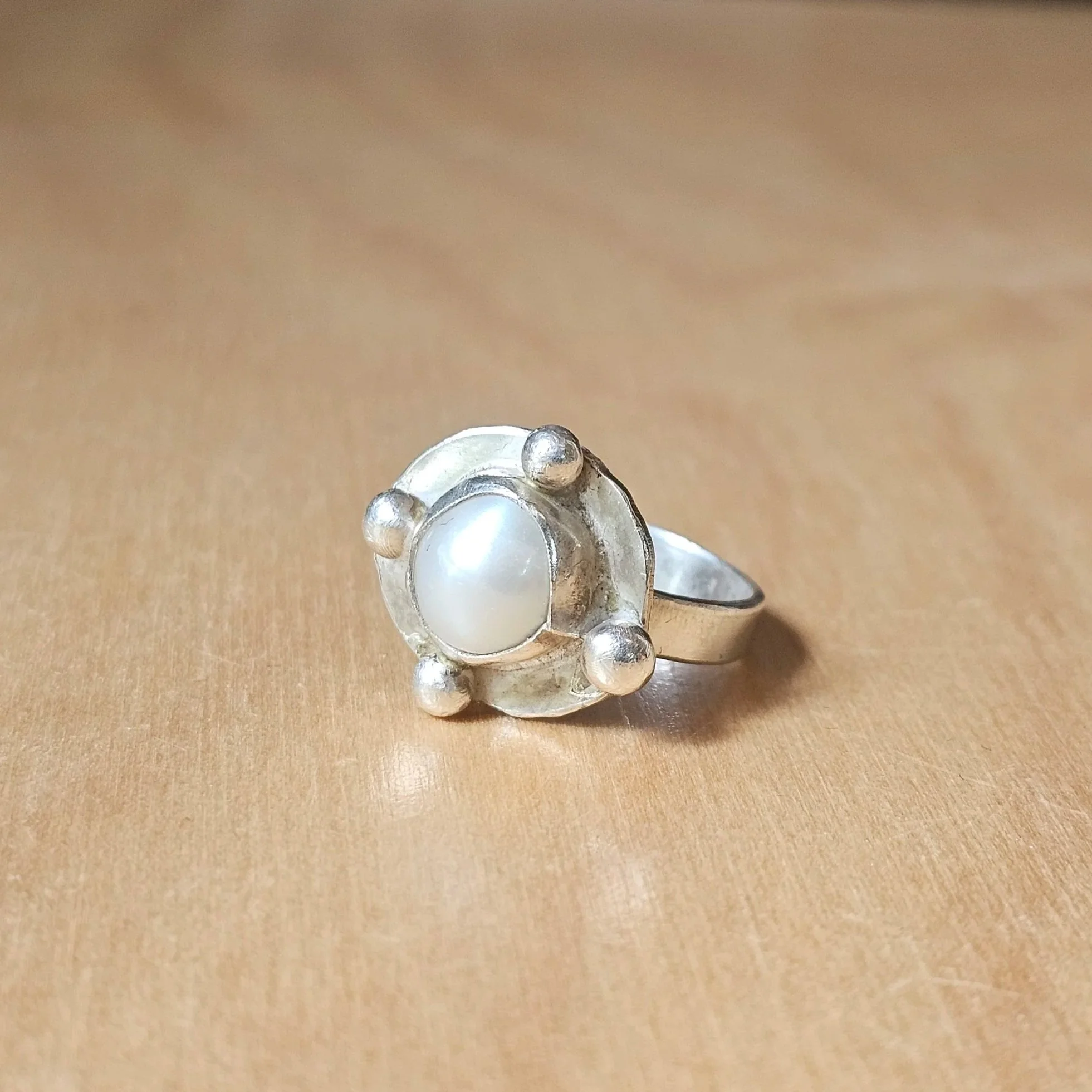Sterling silver and freshwater pearl