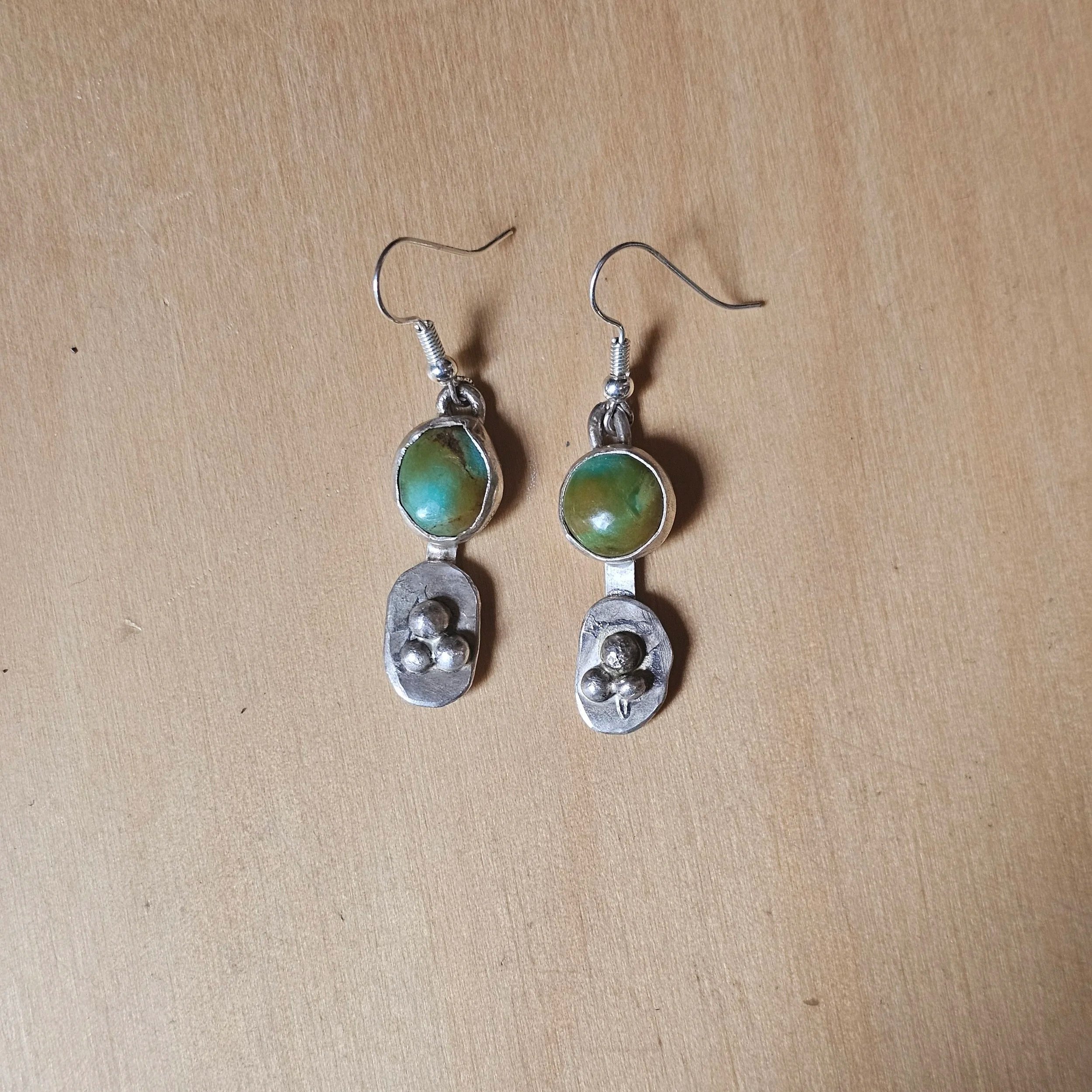 Sterling silver and Hubie turquoise