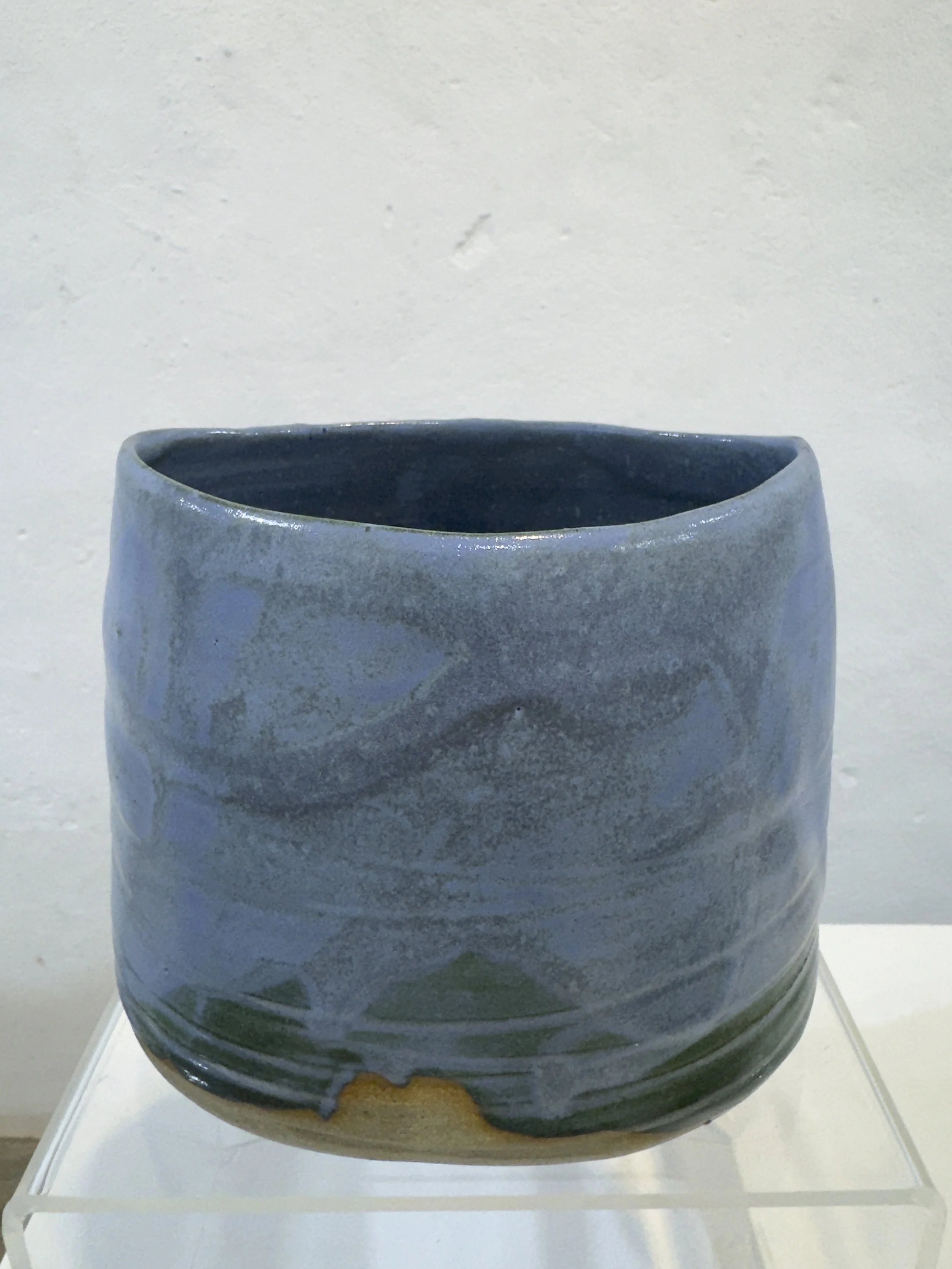  NO.11,  LANDSCAPE VASE MEDIUM HILLS BLUE   Simone Linder-Patton   $75