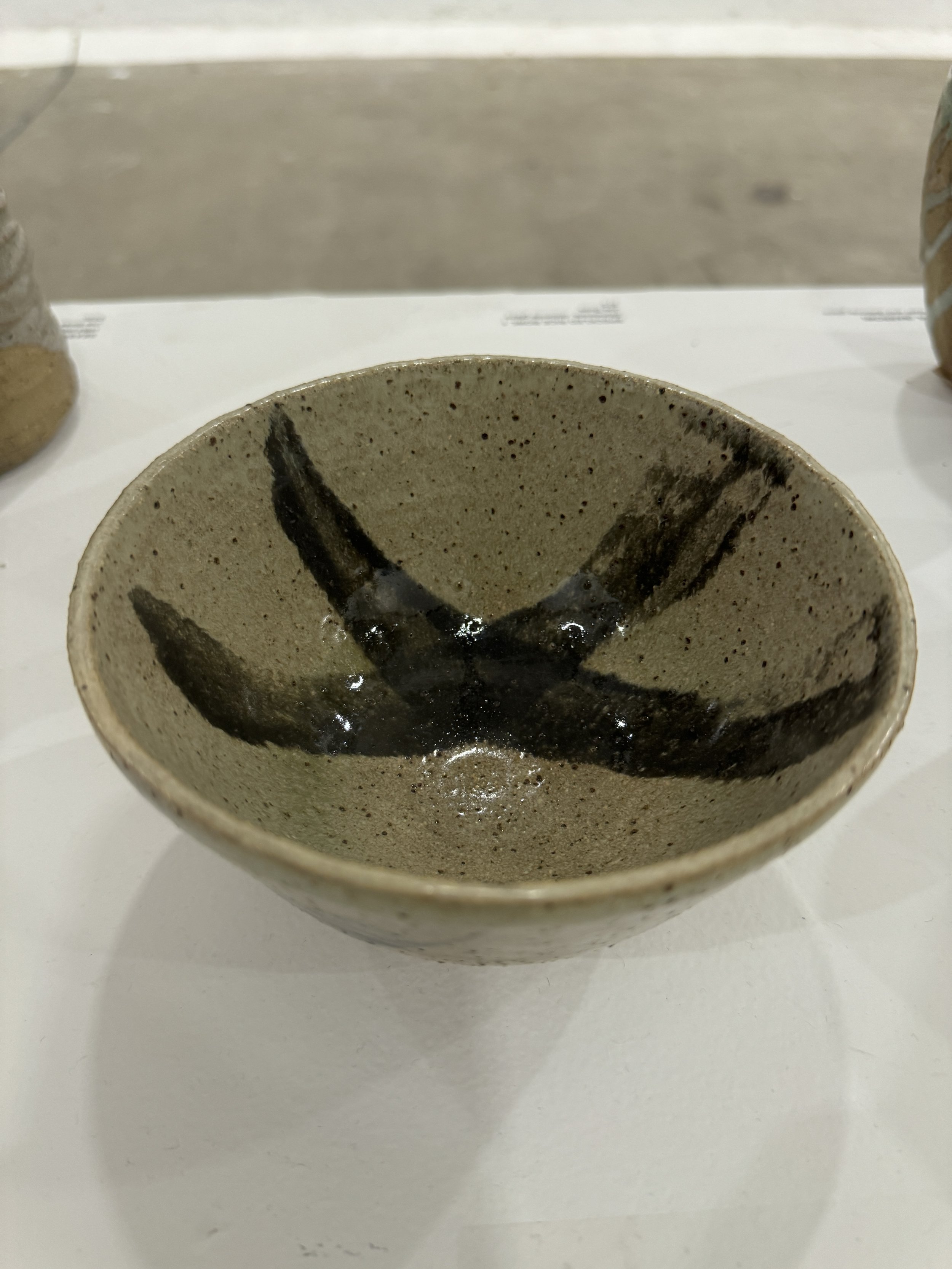 Speckled Rice Bowl 1, Stoneware, Dolomite Glaze, Joe Boas, $75