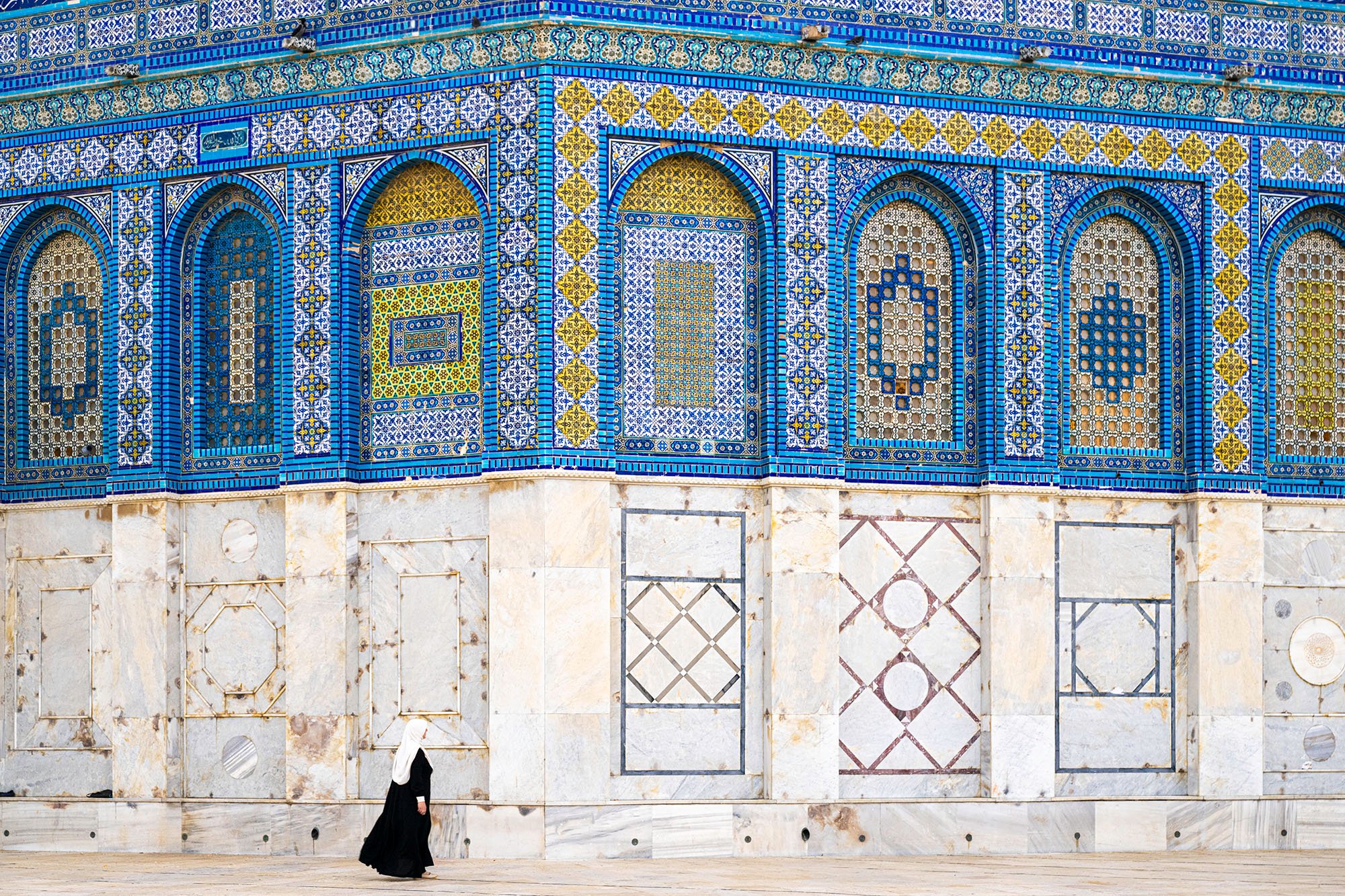 MOSAIC (The Dome of the Rock) Pigment print on cotton rag 60 x 90cm Steve Trutwin Framed $950 Unframed $750