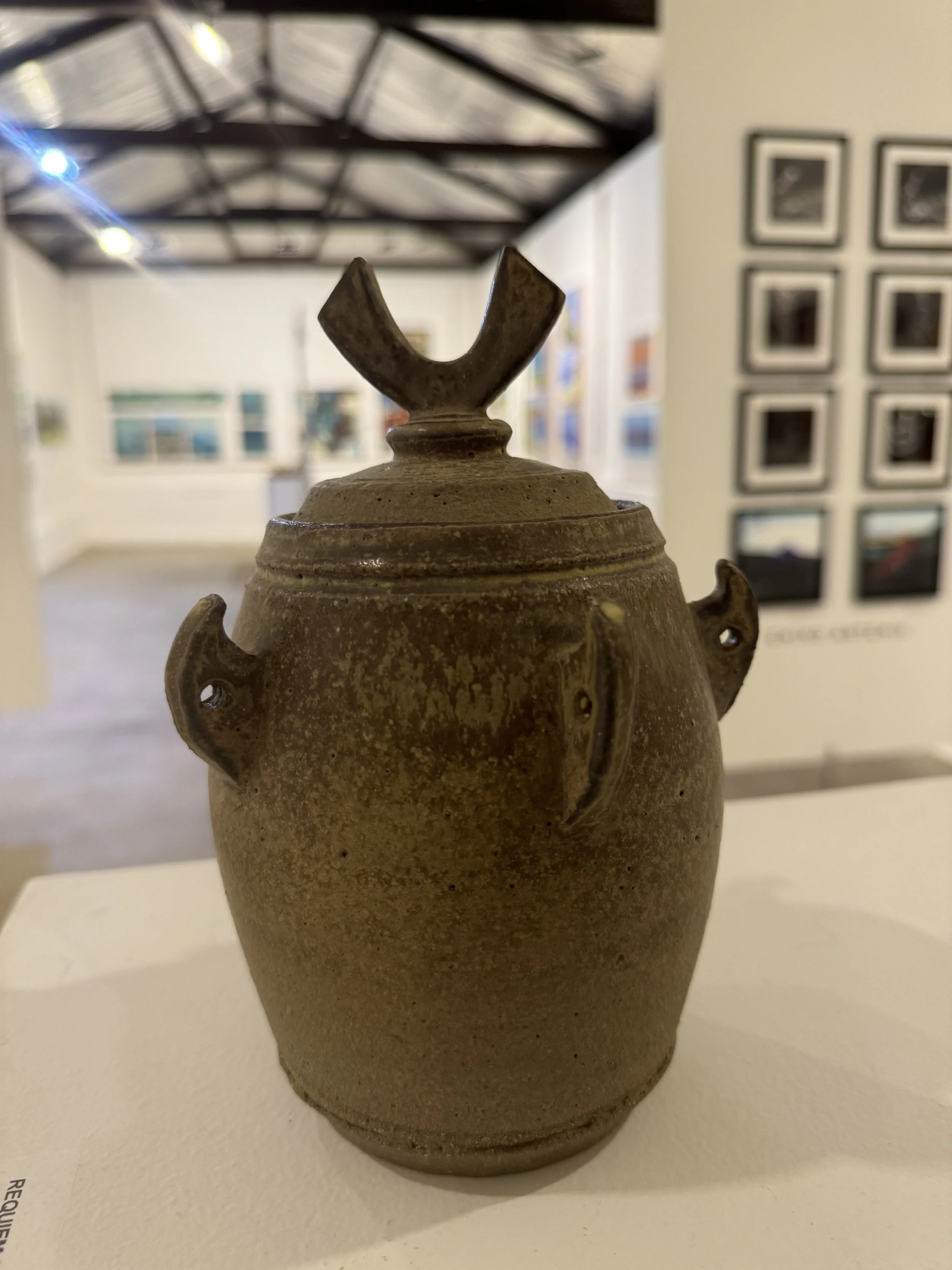 Requiem 3, Stoneware, Lithium Glazes, Joe Boas, $210