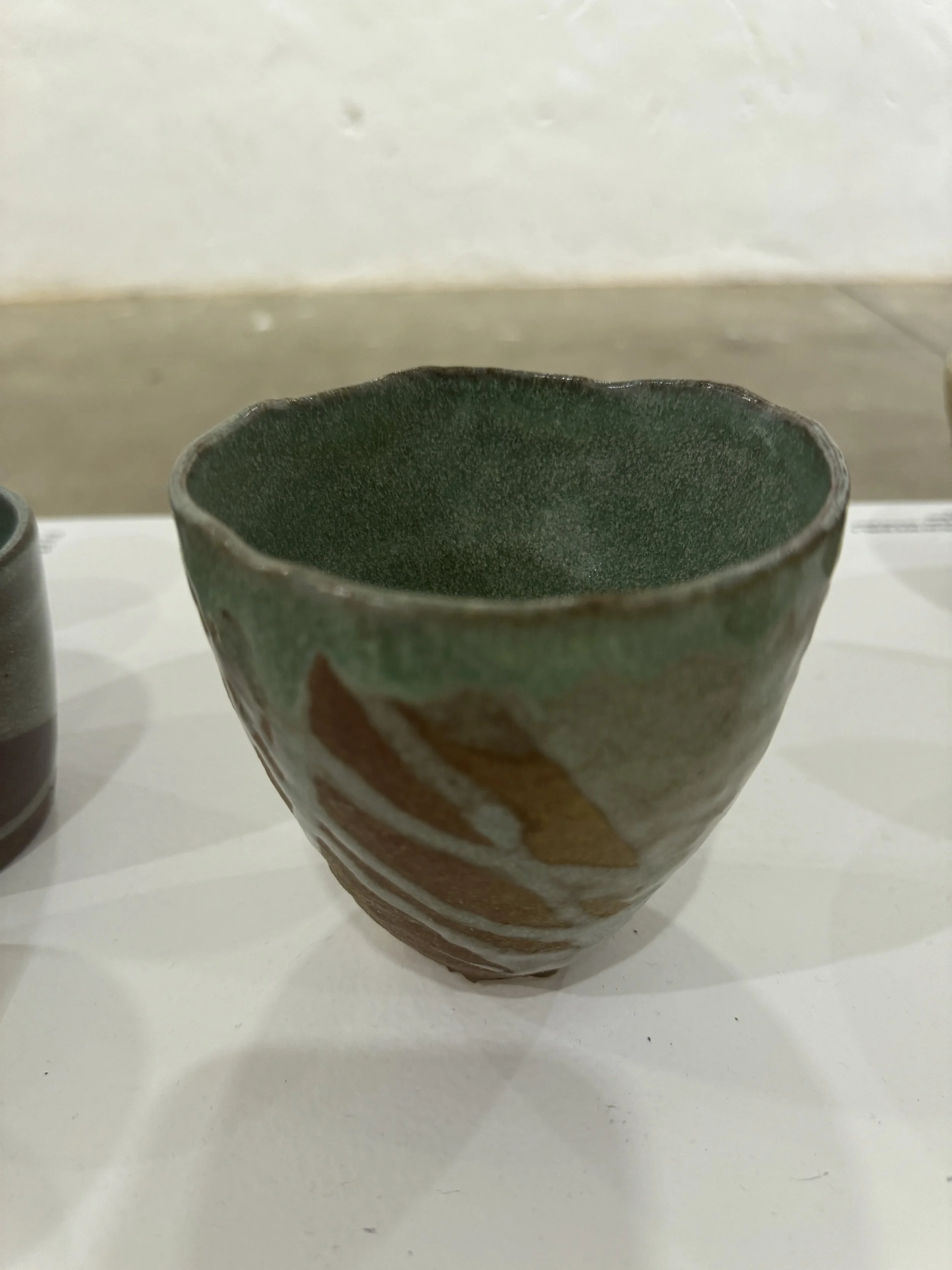 Hand Formed Bowl (Narrow), Wild Clay, Wild Ochre Stain and Dolomite Glaze, Joe Boas, $120