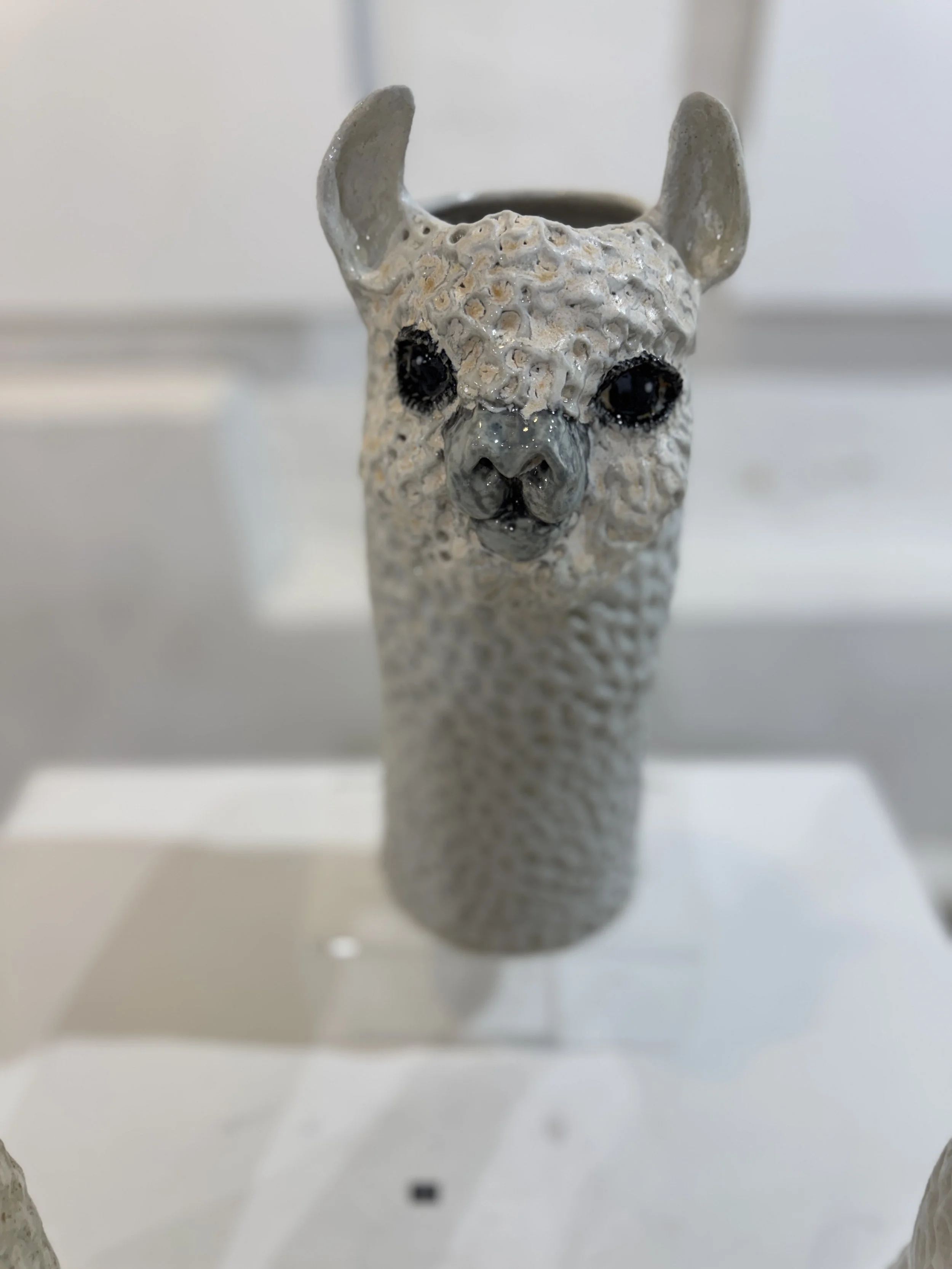  NO.44, ALPACA VASE WHITE    Alison Arnold   $350