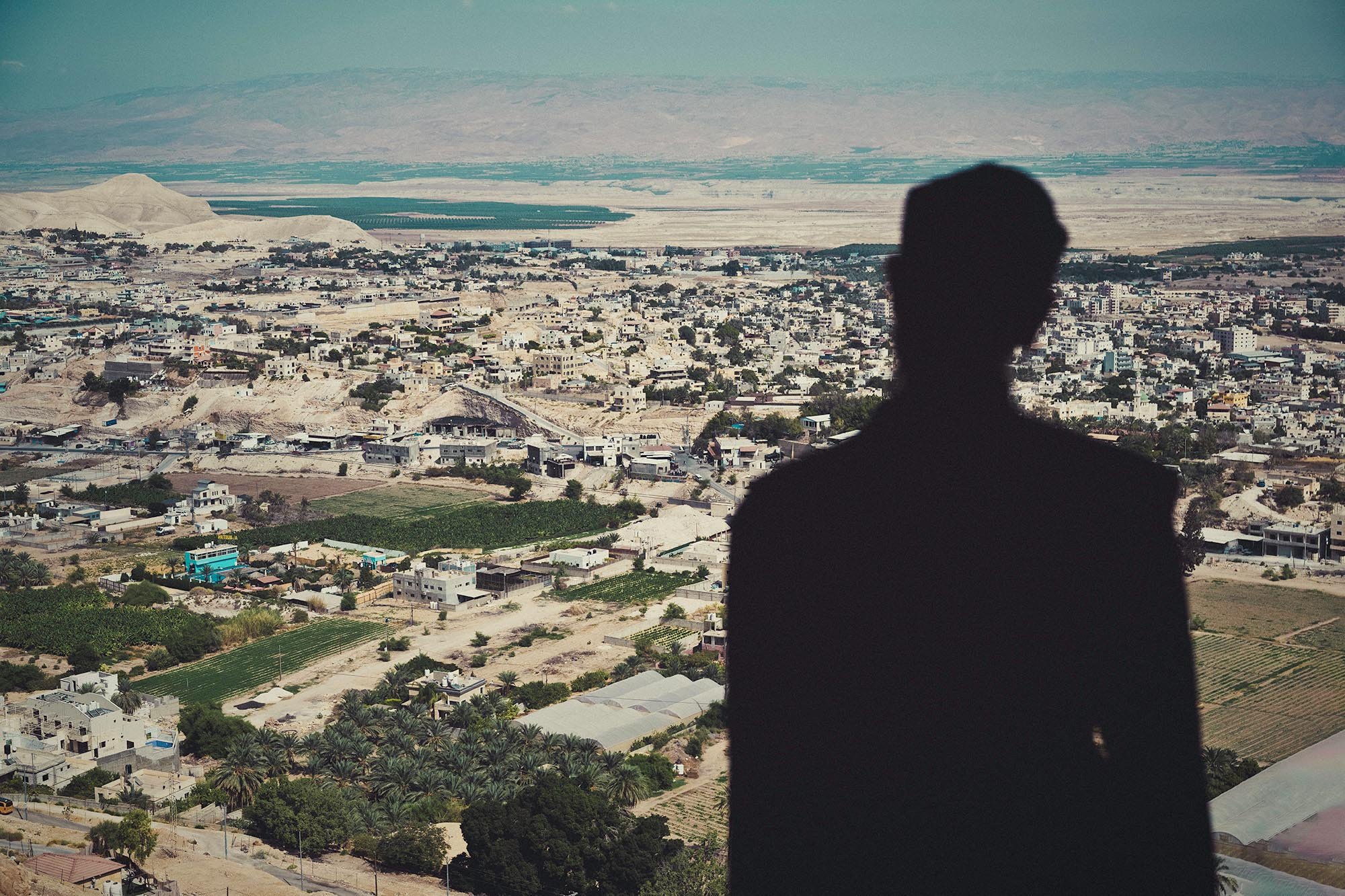 MOUNT OF TEMPTATION (View overlooking Jericho) Pigment print on cotton rag 60 x 90cm Steve Trutwin Framed $950 Unframed $750