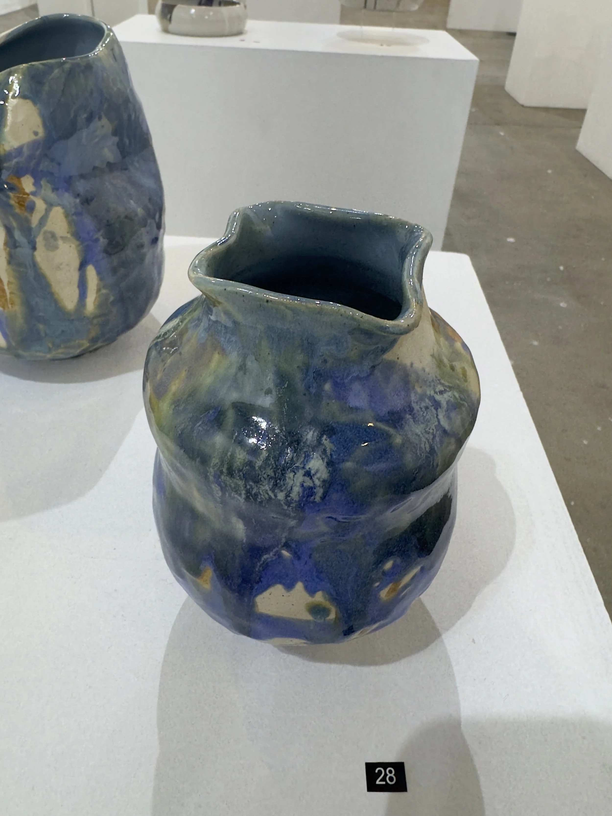  NO.28,  LANDSLIDE '4' VASE    Anna Cherkasova    $120