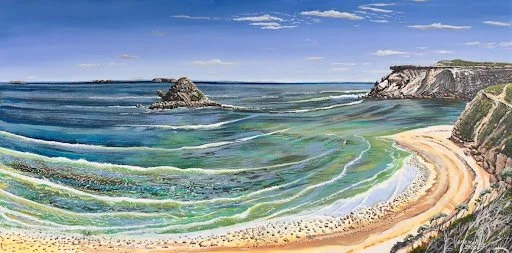  CHINAMAN'S   Acrylic on canvas  Brian O'Malley 120 x 60cm $4,000