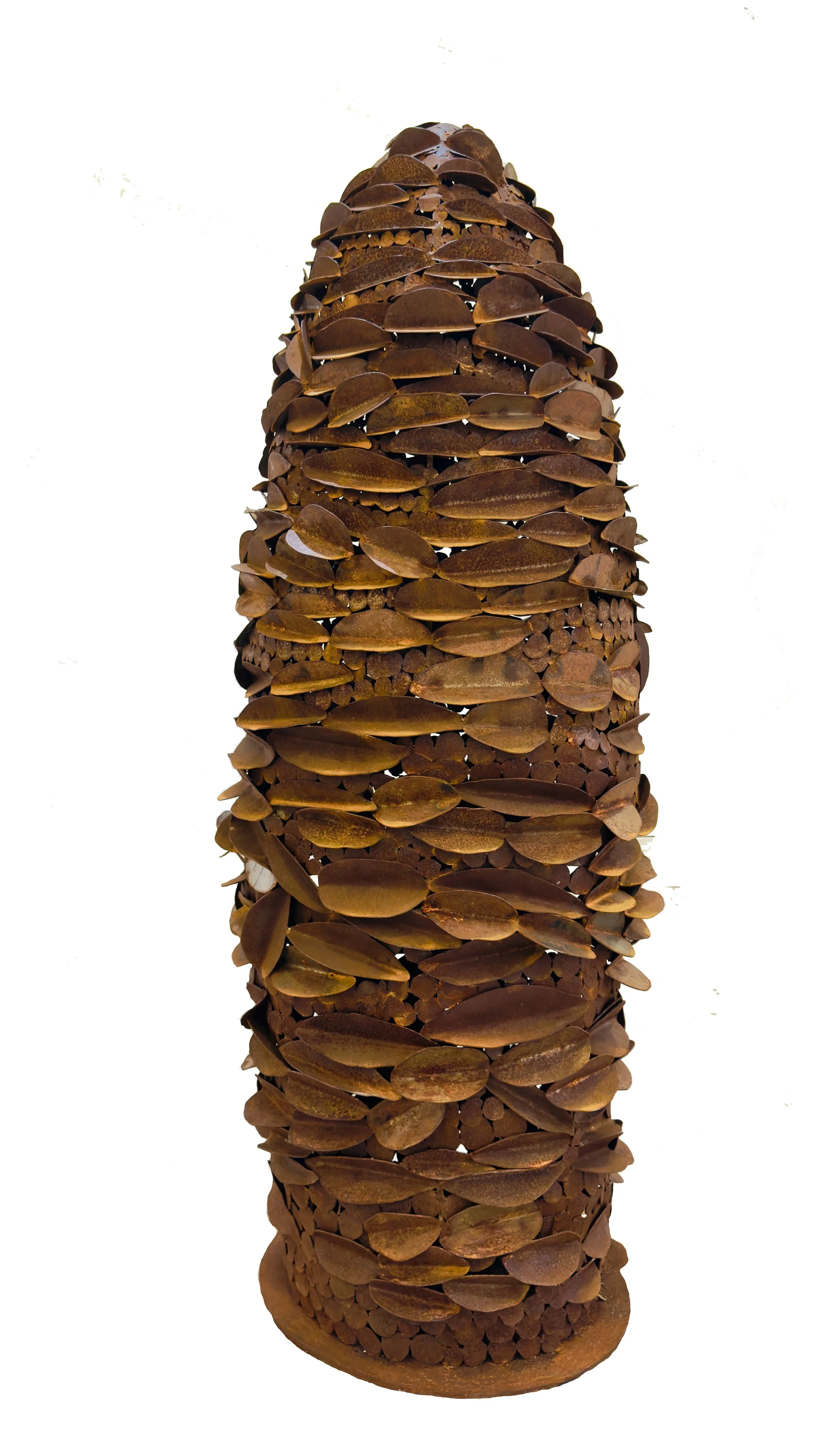 BANKSIA CONE Corten steel Warren Pickering $6200