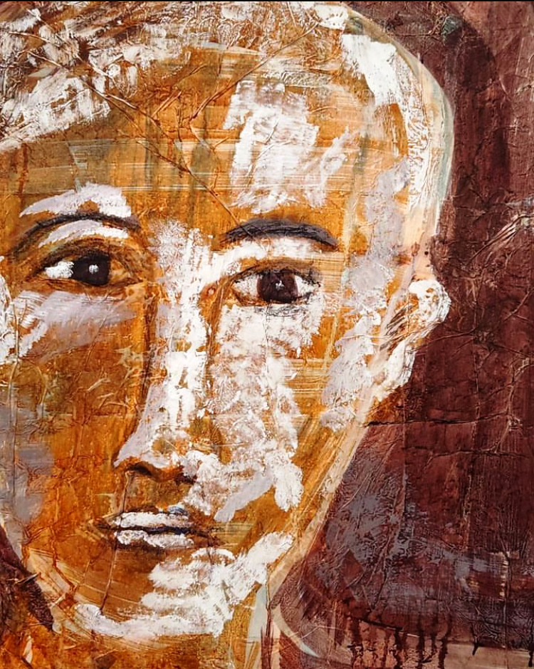 Daydreaming, Oil on Canvas, Evie Hassiotis