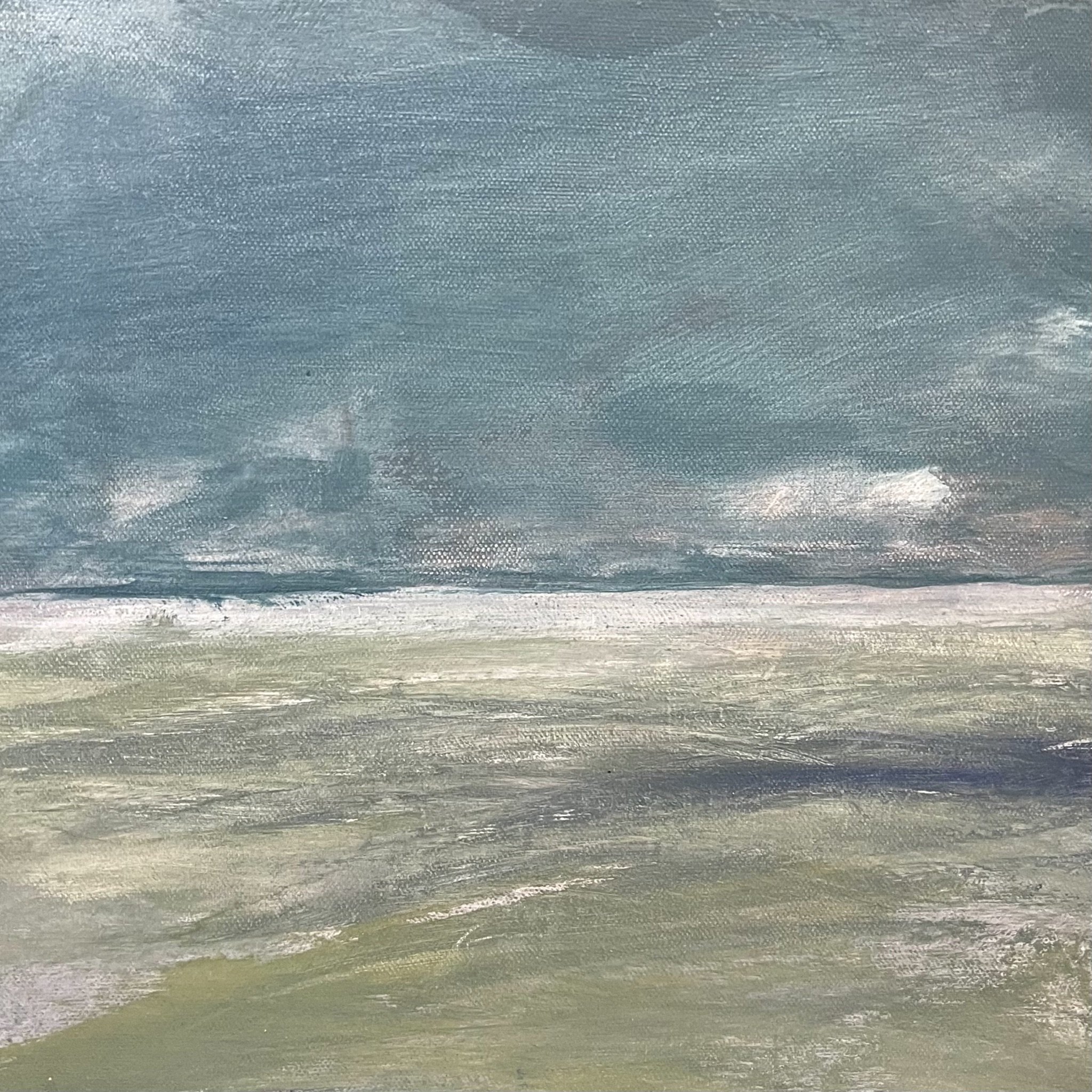 Fleurieu Coast Mood 3, Acrylic on Canvas, Robert Wilson, $300