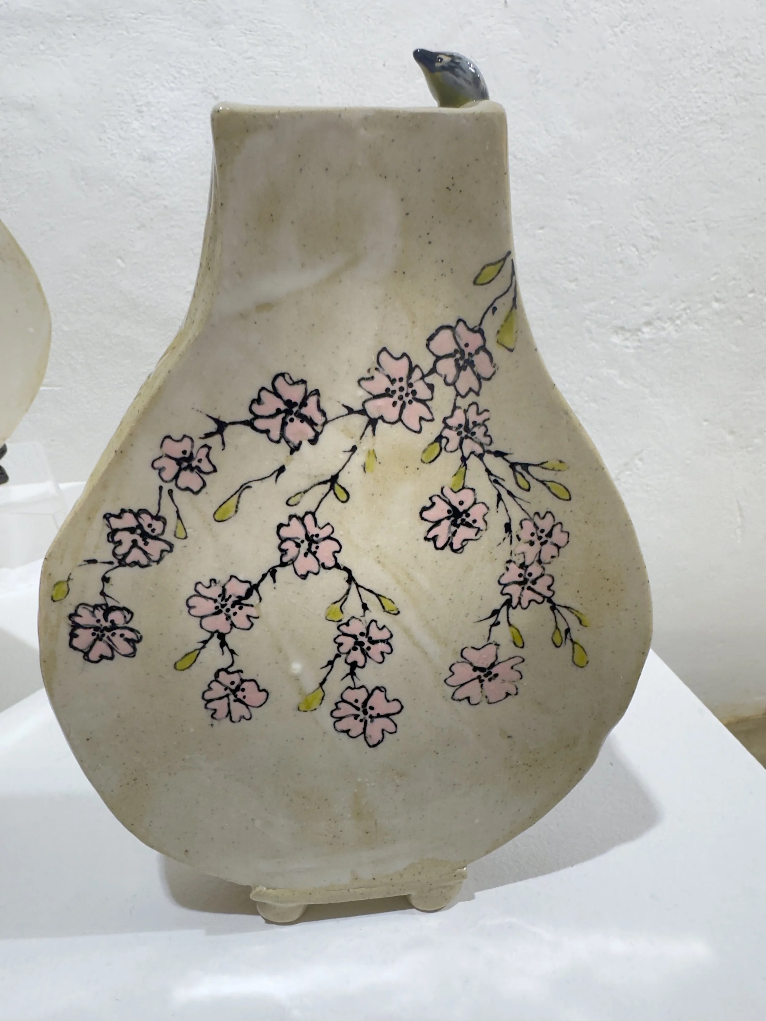  NO.2, CHERRY BLOSSOM VASE   Terri Campbell   $95  SOLD 
