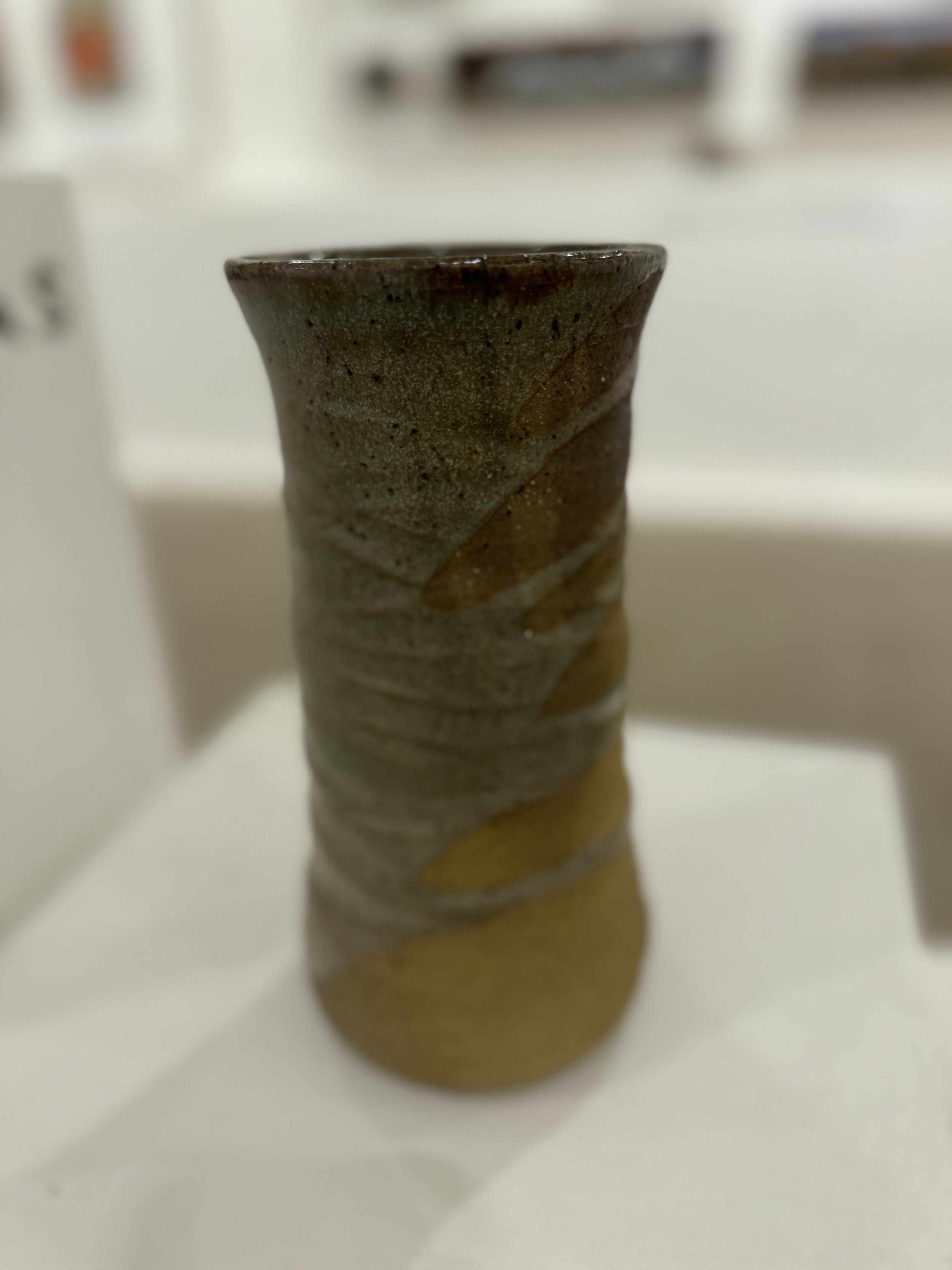 Seascape 2, Wild Clay, Stoneware, Mixed Stains and Glazes, Joe Boas, $220