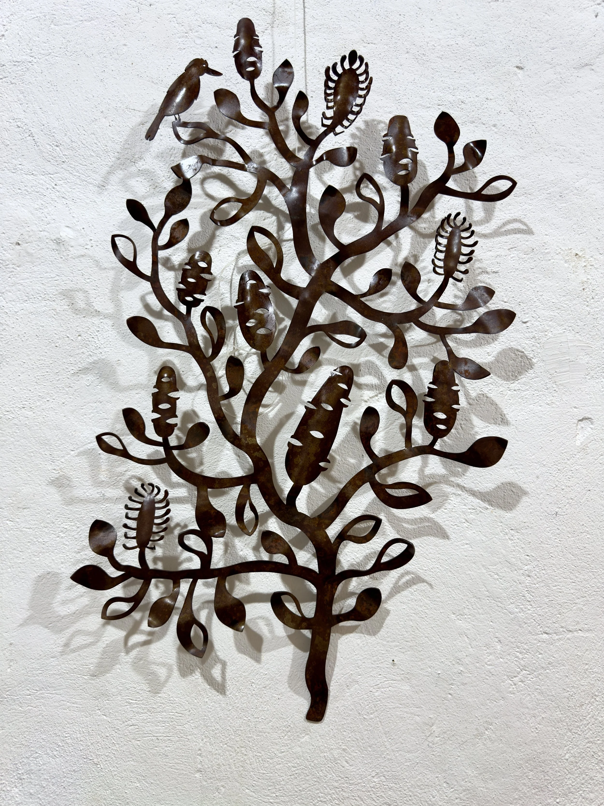  BANKSIA AND KOOKABURRA    Mild steel    Anna Small  $495