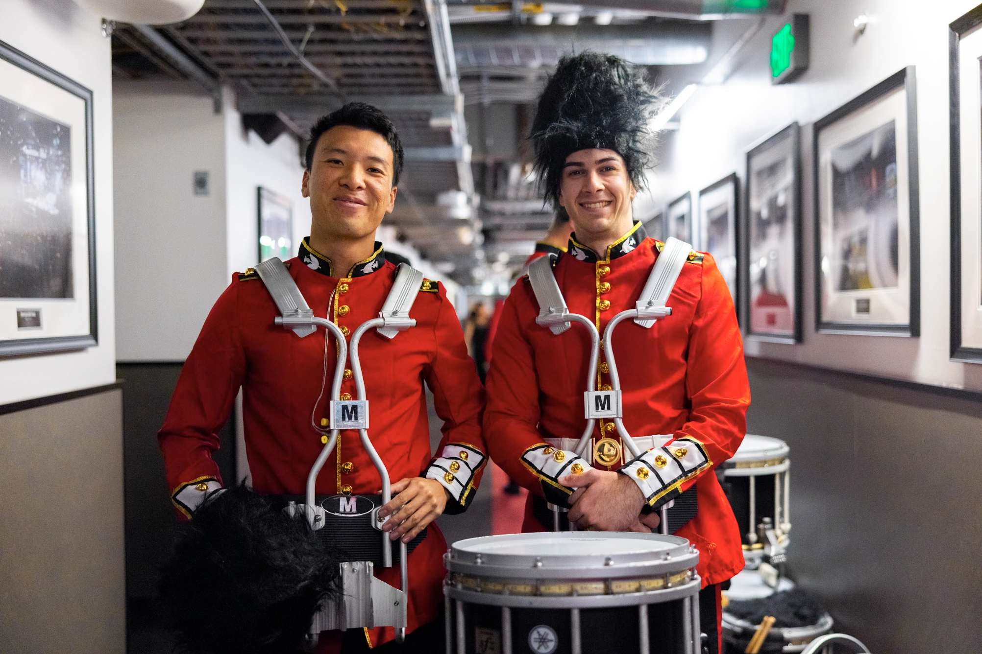 Sidle Entertainment drummers performing with Ravi Shankar in a live performance