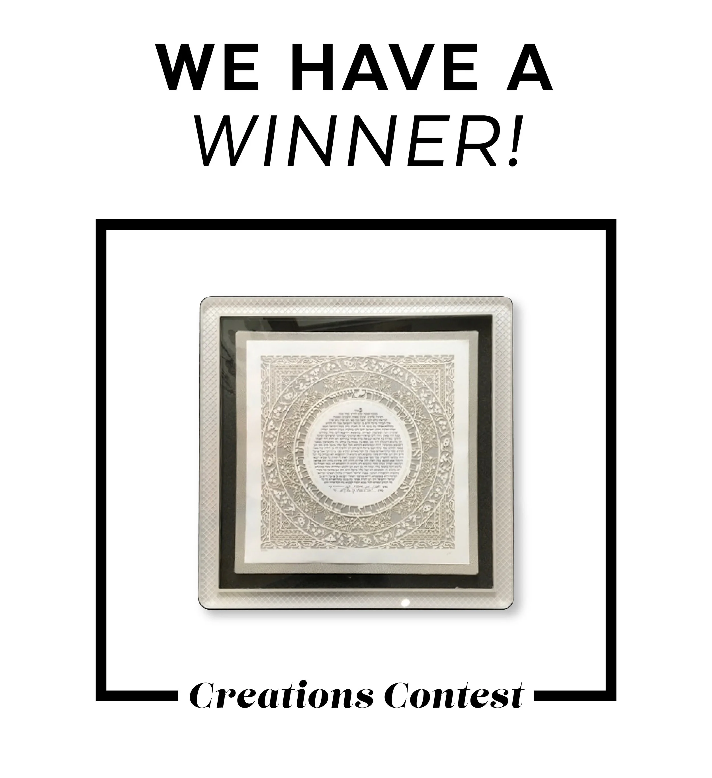 Spring Creations Winner!