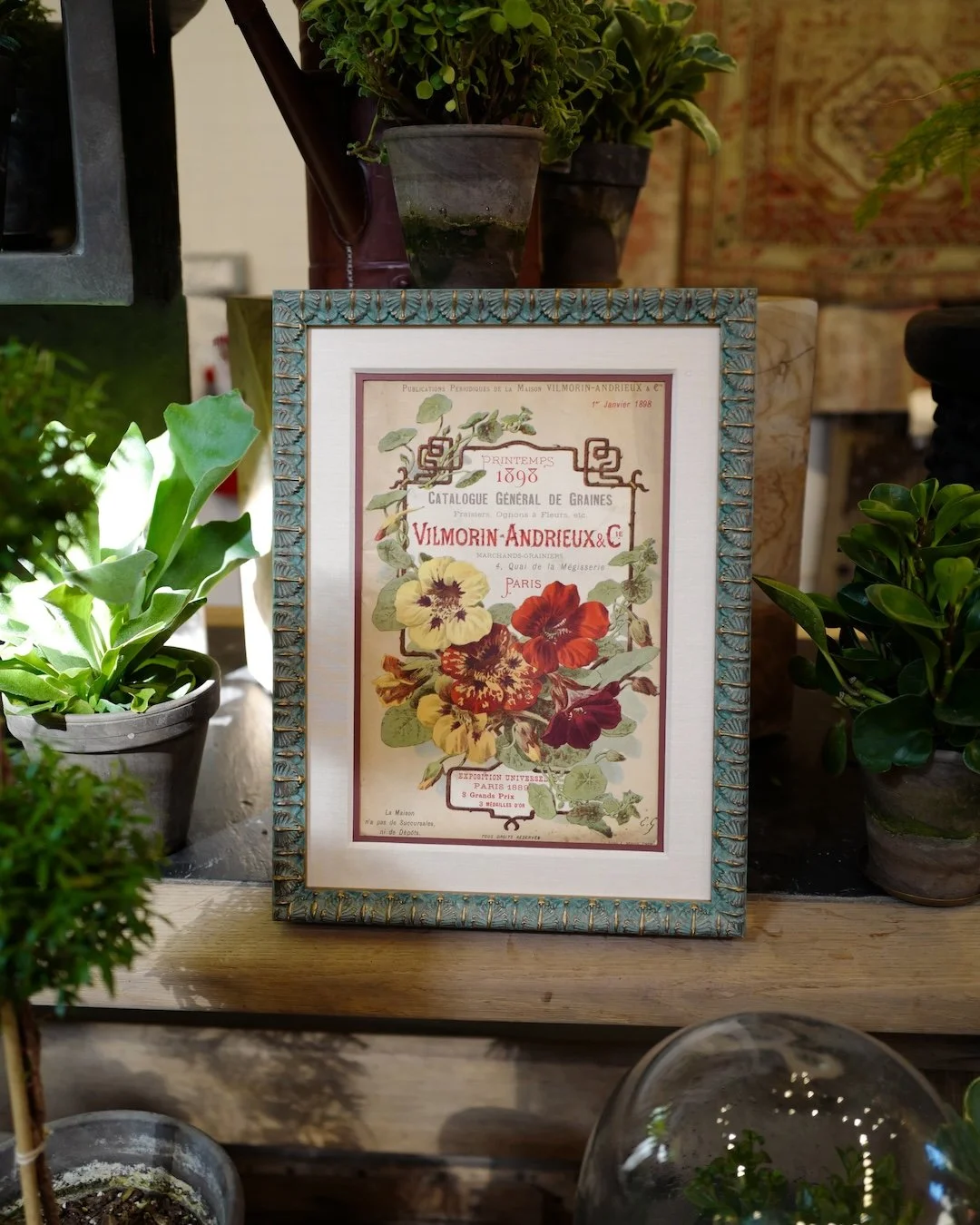 Our version of a spring garden always includes Jardin. 🌿 #bellamoulding #bellajardin #spring #jardin #frenchgarden