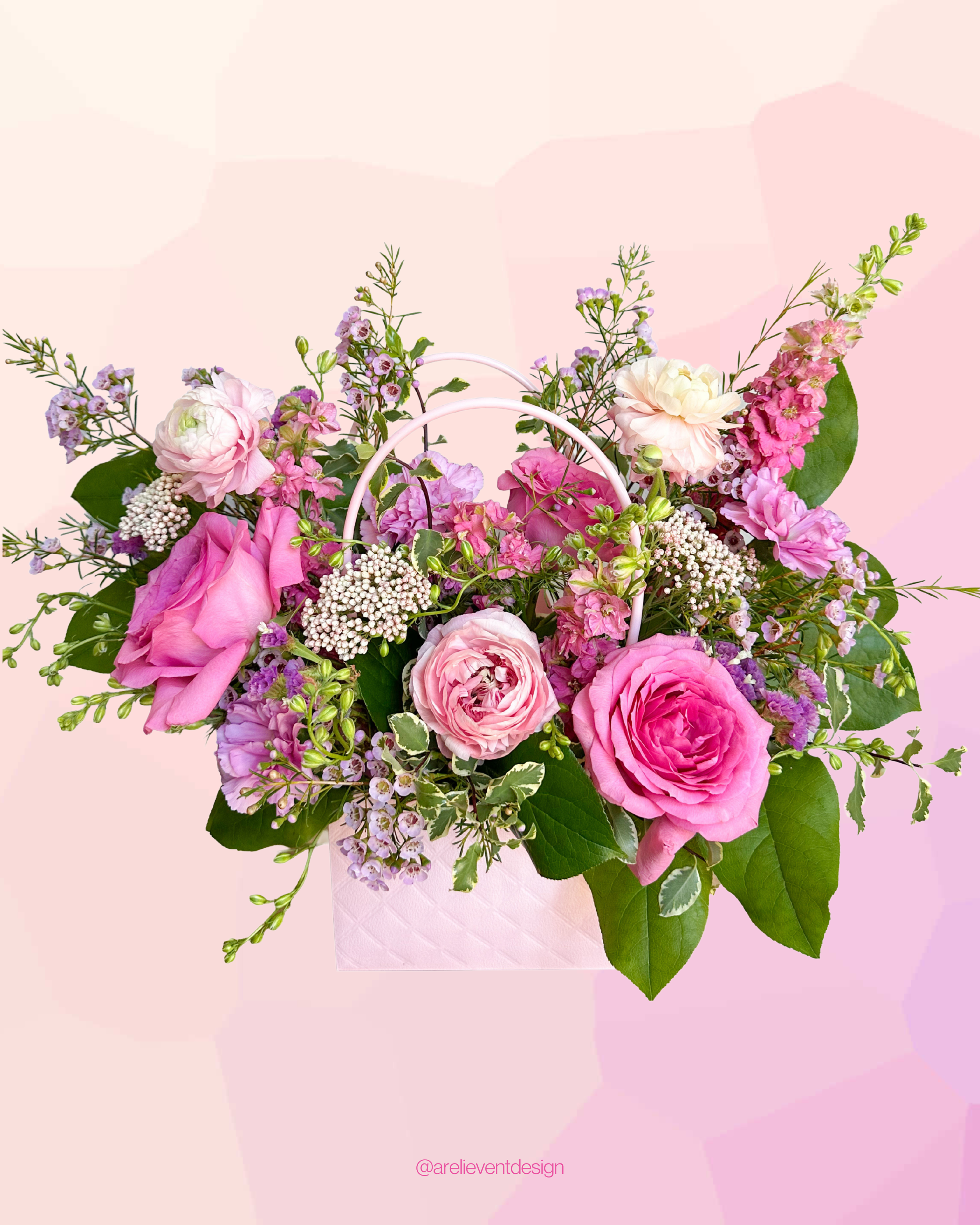 Pink Garden Bag