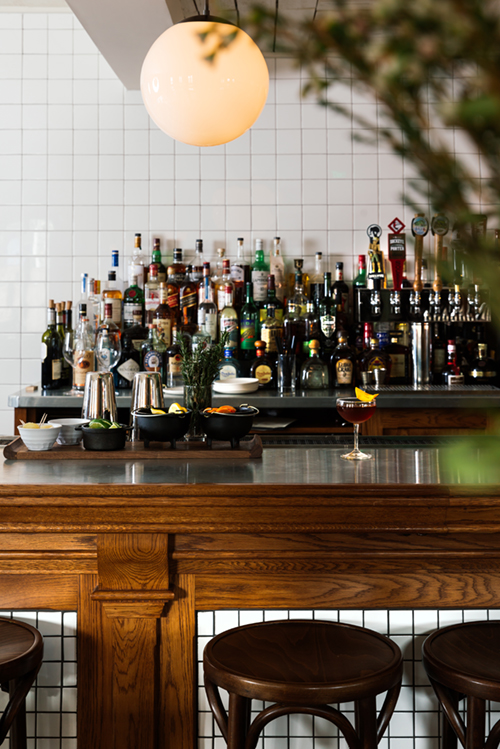 Drinks to your liking. Join us at the bar.
