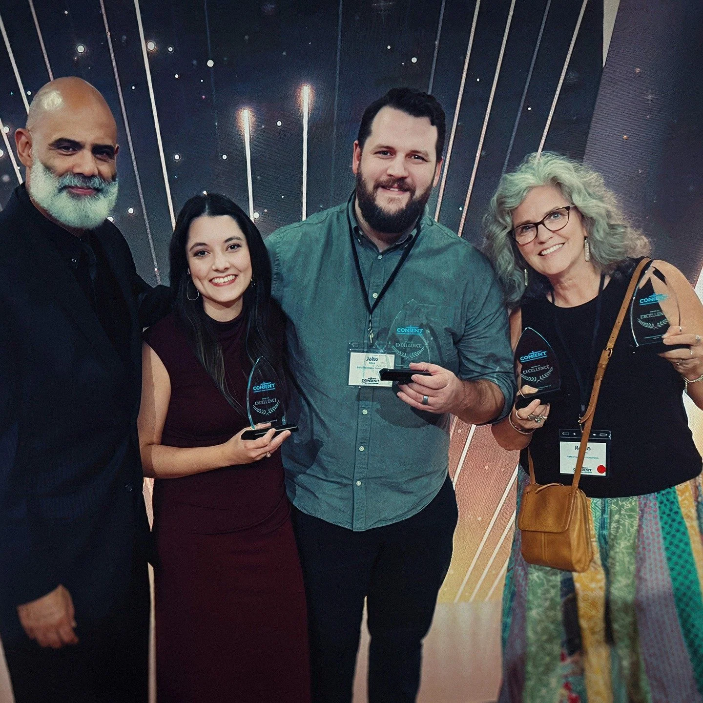 This past weekend, part of the Reflective Media team made it up to the 2025 Content Film Festival. It was a wonderful time of encouragement and fellowship. Several of our projects were screened during the week and nominated. The awards evening was so