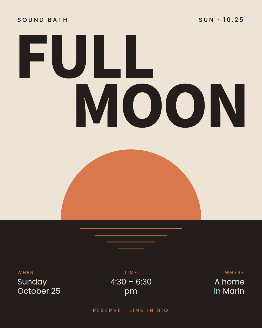 Full Moon Sound Bath 