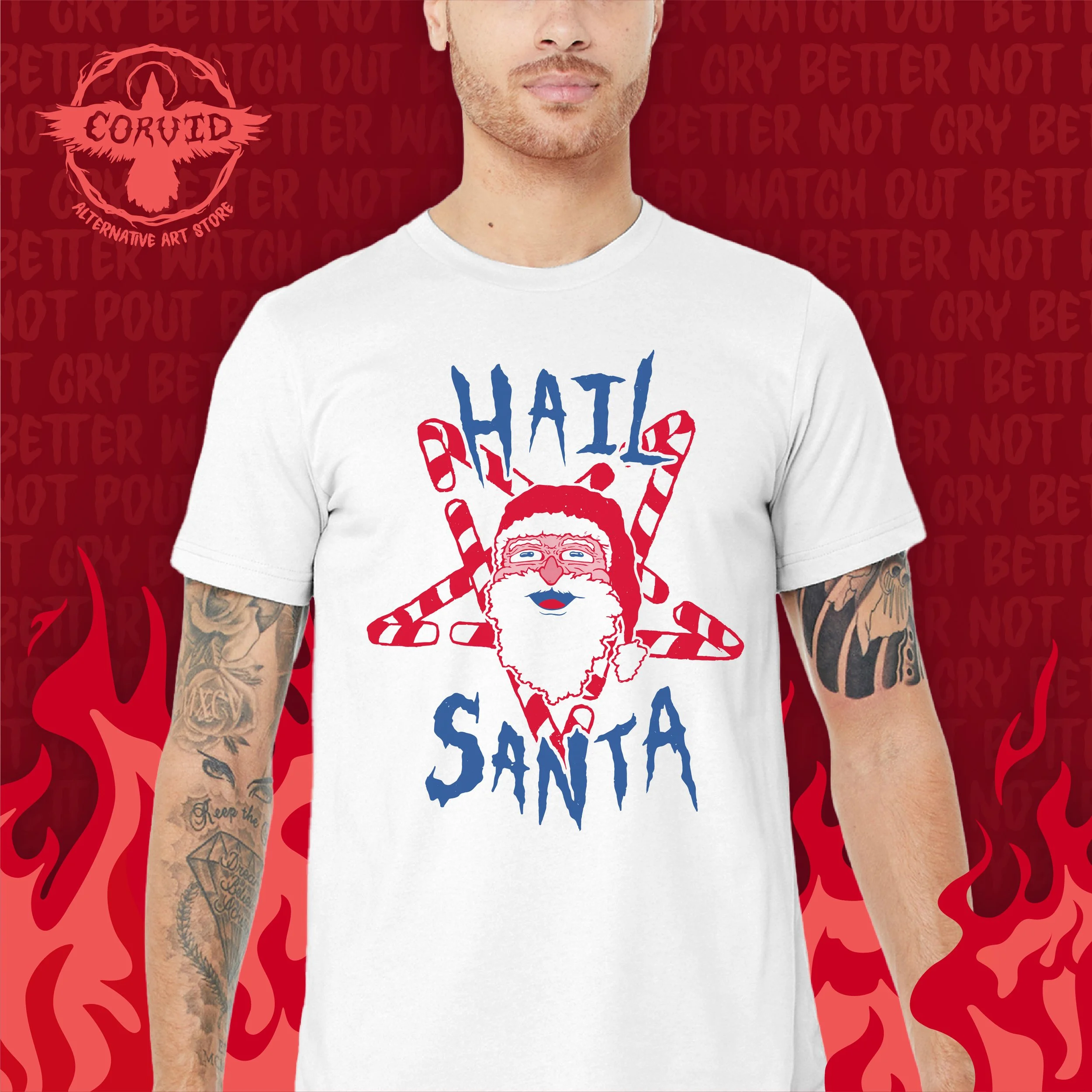 Hail Santa, T-Shirt