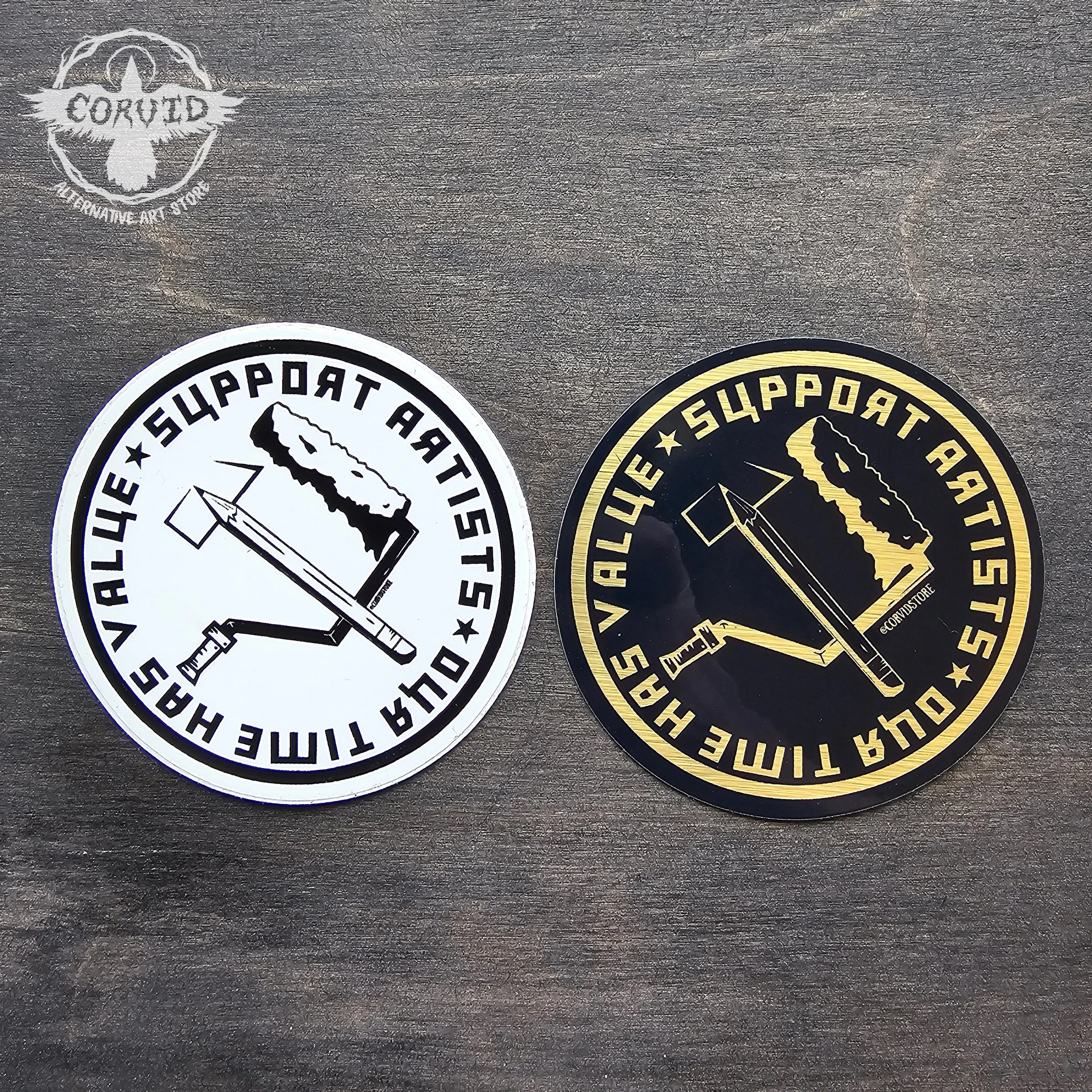 Support Artists Sticker