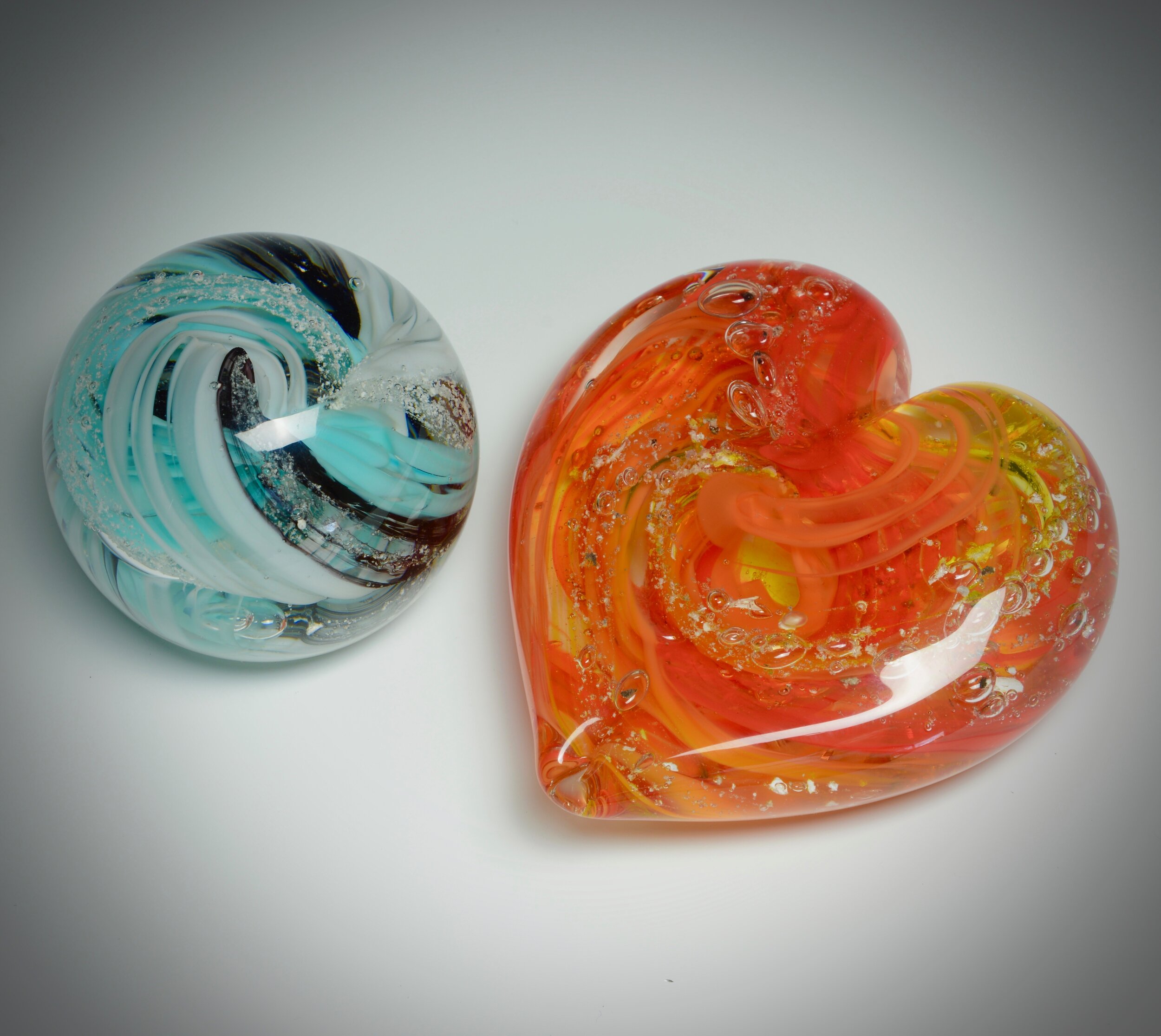 Class: 01/19/2024 Dichroic Glass Hearts - Art in Glass