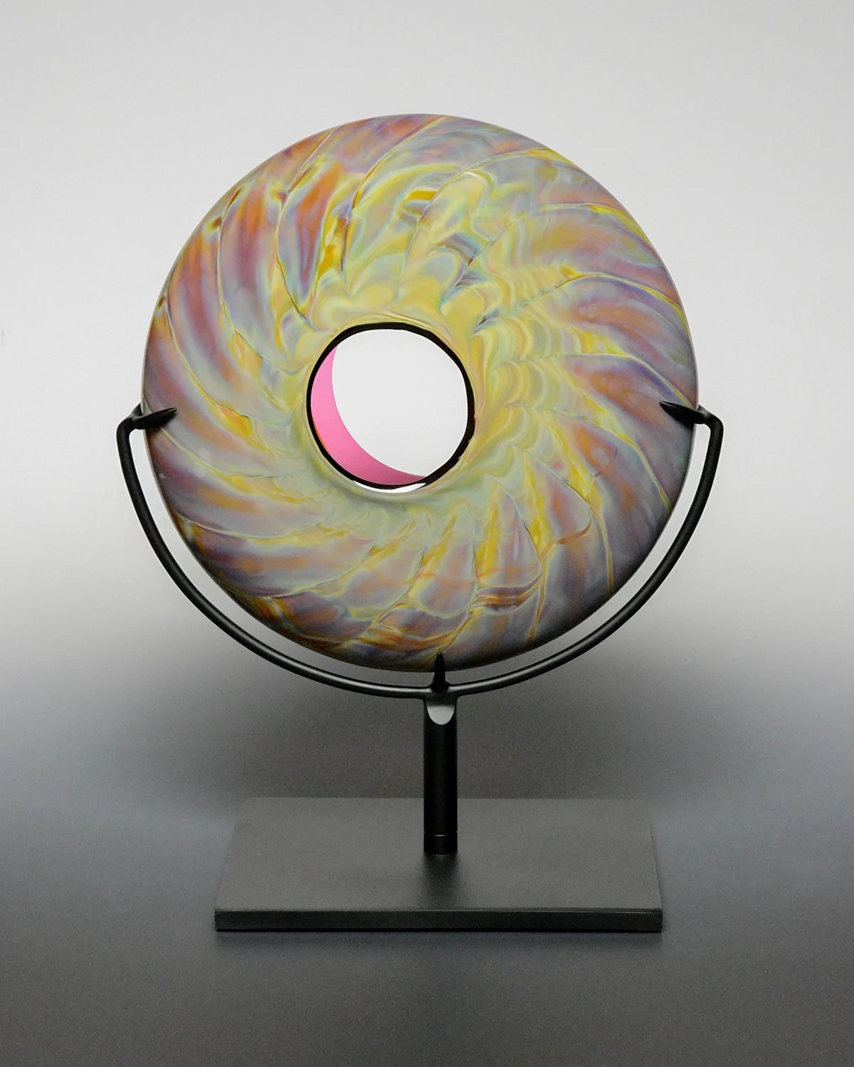 Gold-Pink Feathered Portal