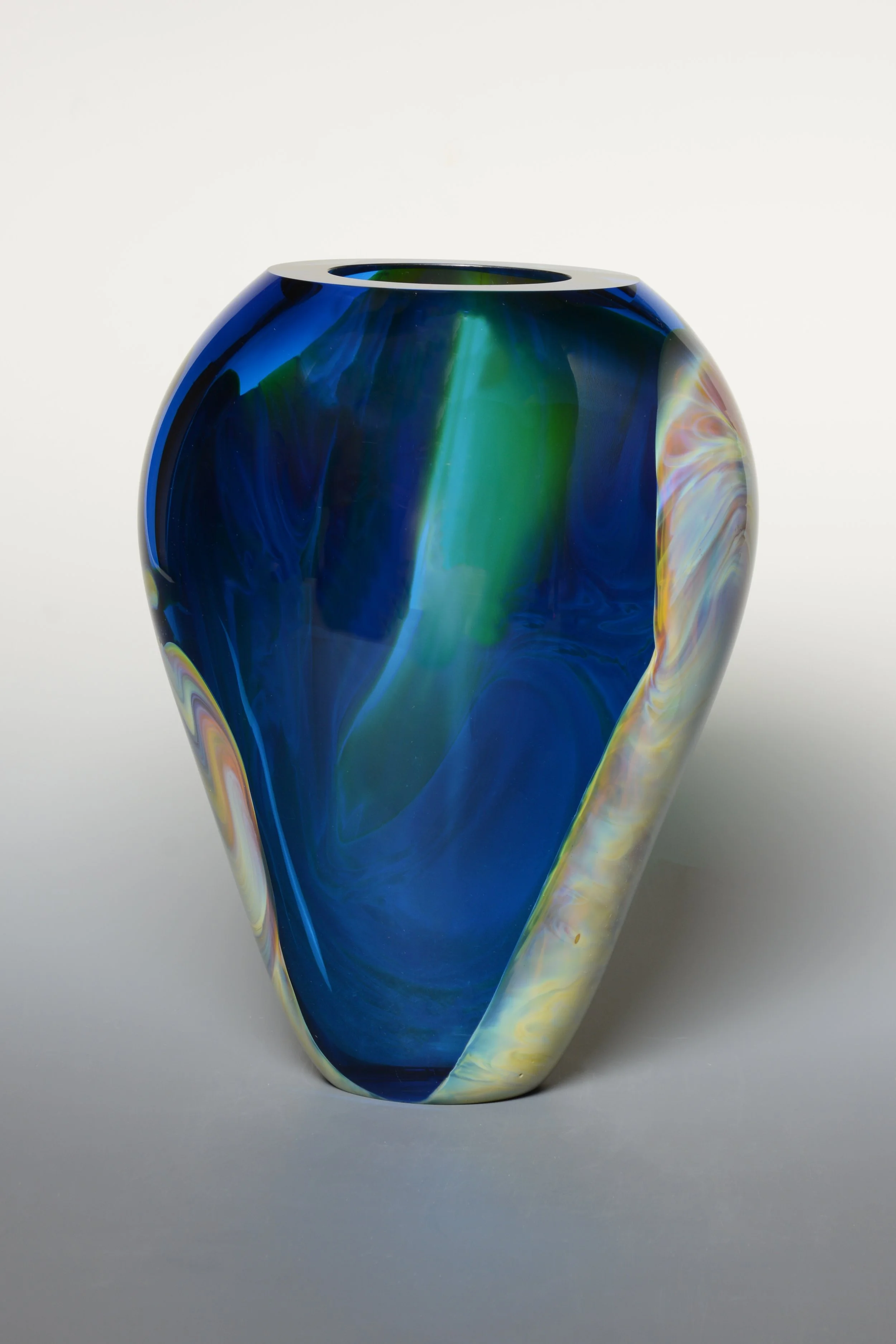 Aquamarine Wave Piatto