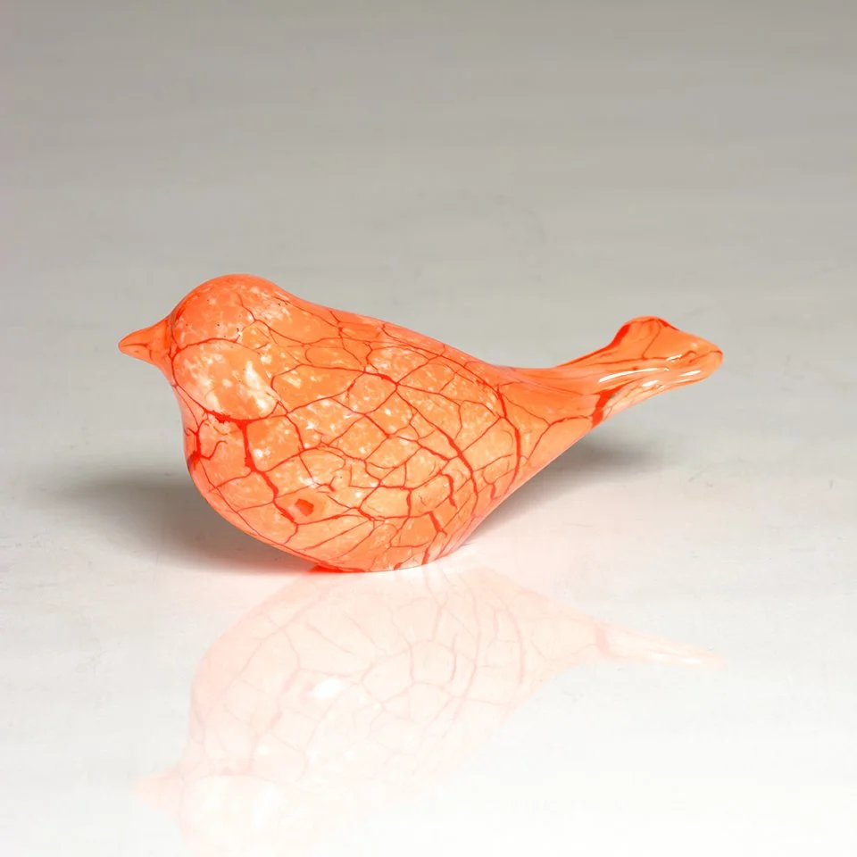 Salmon Crackled Bird