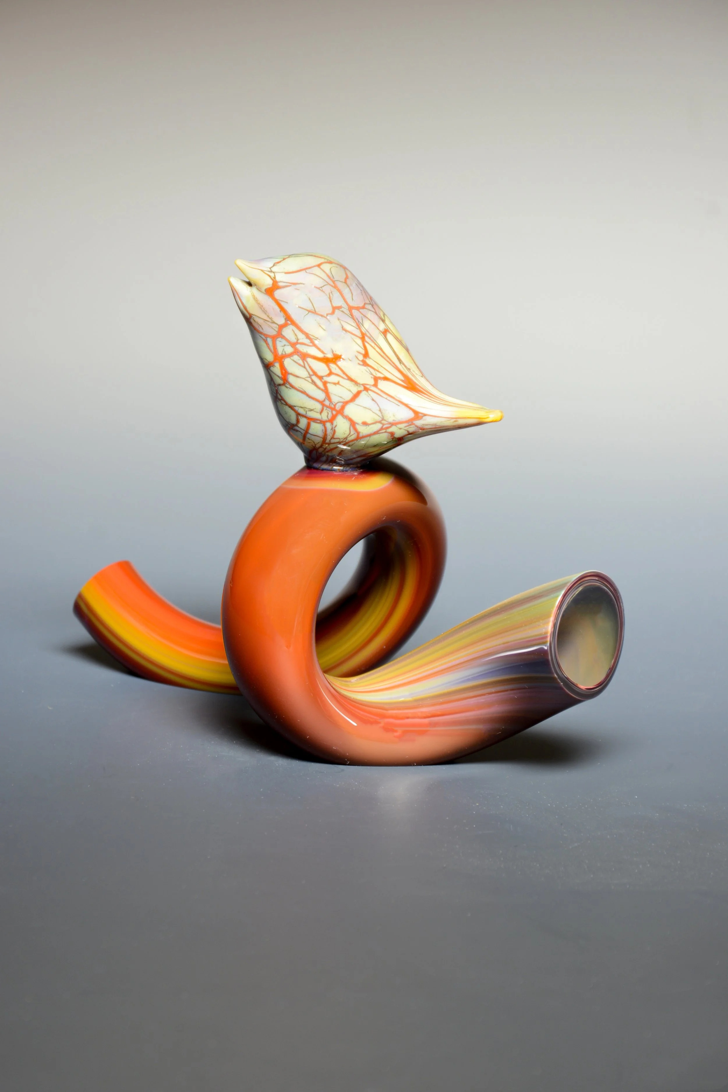 Chalcedony Perched Bird