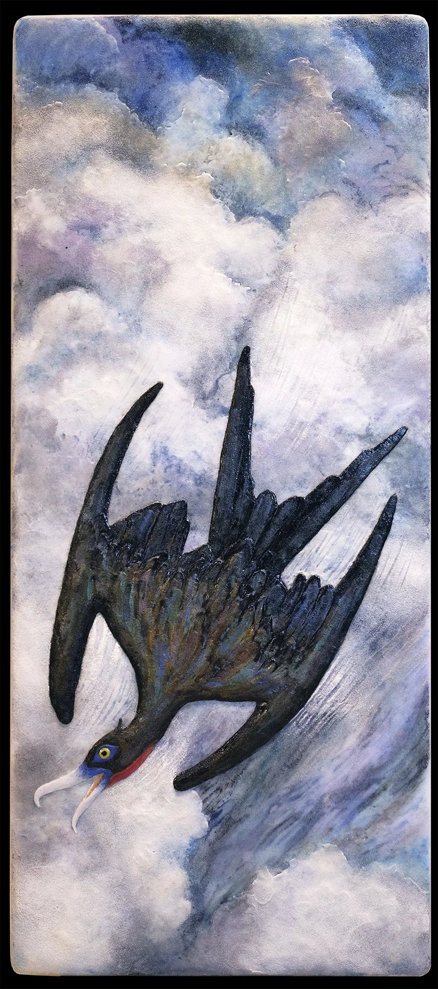 Cloudsplitter: Magnificent Frigatebird Wall Panel