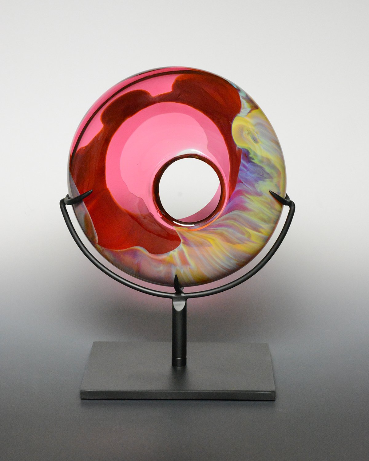 Gold-pink Wave Portal