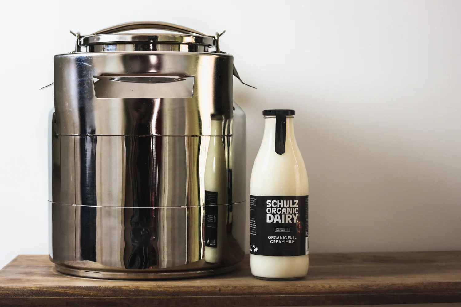 2nd generation milk pales (and new milk in glass initiative available for the punters at home!)