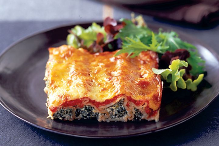 FETTA, SPINACH & RICOTTA CA NNELONI Image credit: Taste.com.au