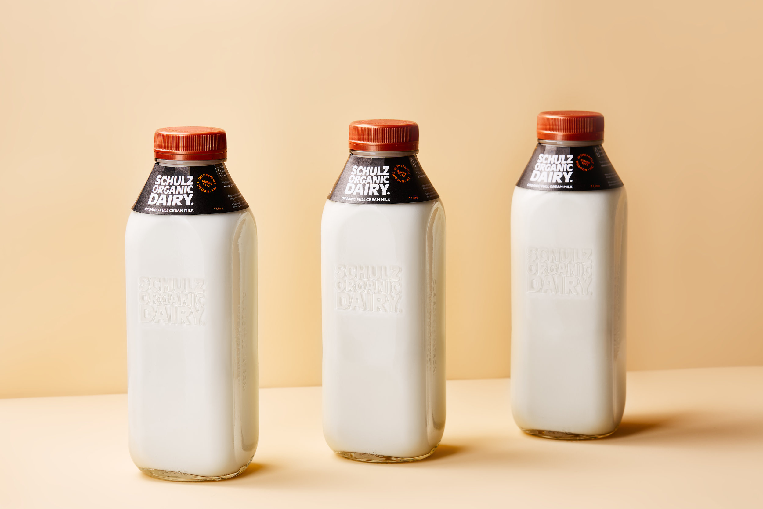 Glass Milk Bottles — Schulz Organic Dairy