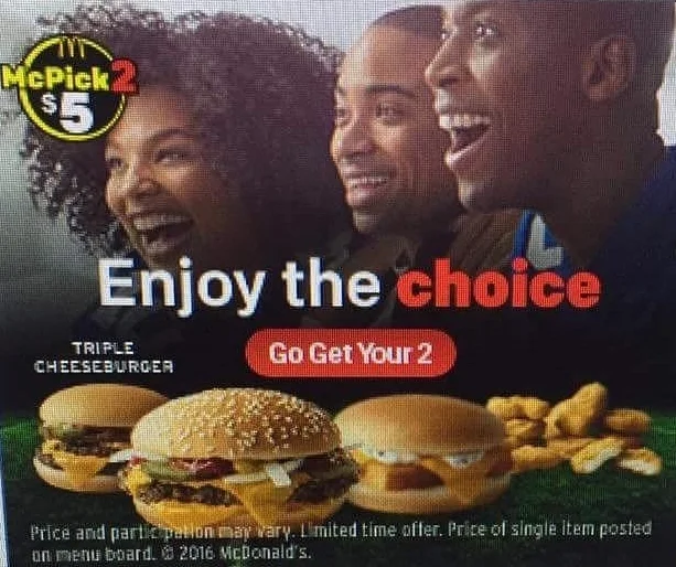 McDonalds McPick2 Print