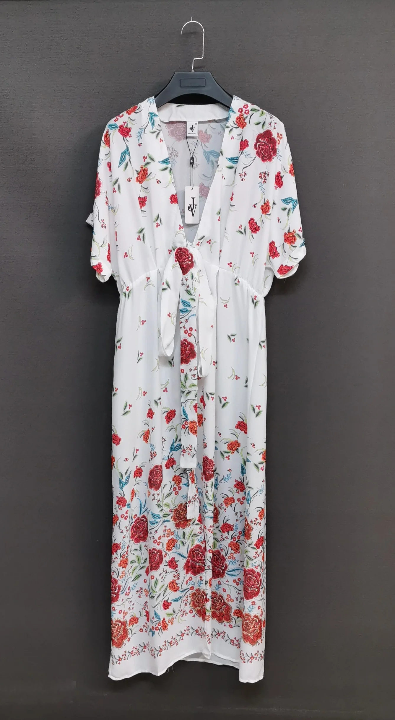 Arianna Maxi Dress ZX228 White 8-14 Polyester $25.jpg