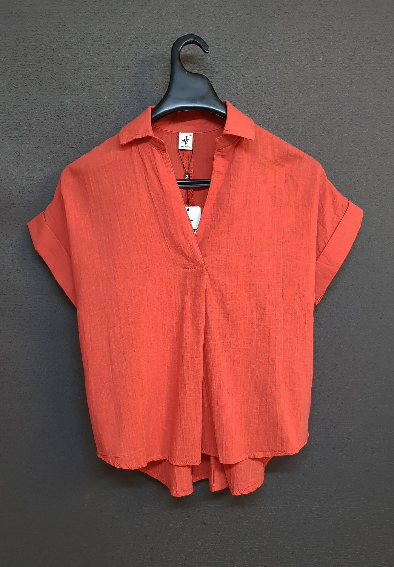 Zendaya Top 1403 Rust 8-14 LinenCotton $17.jpg